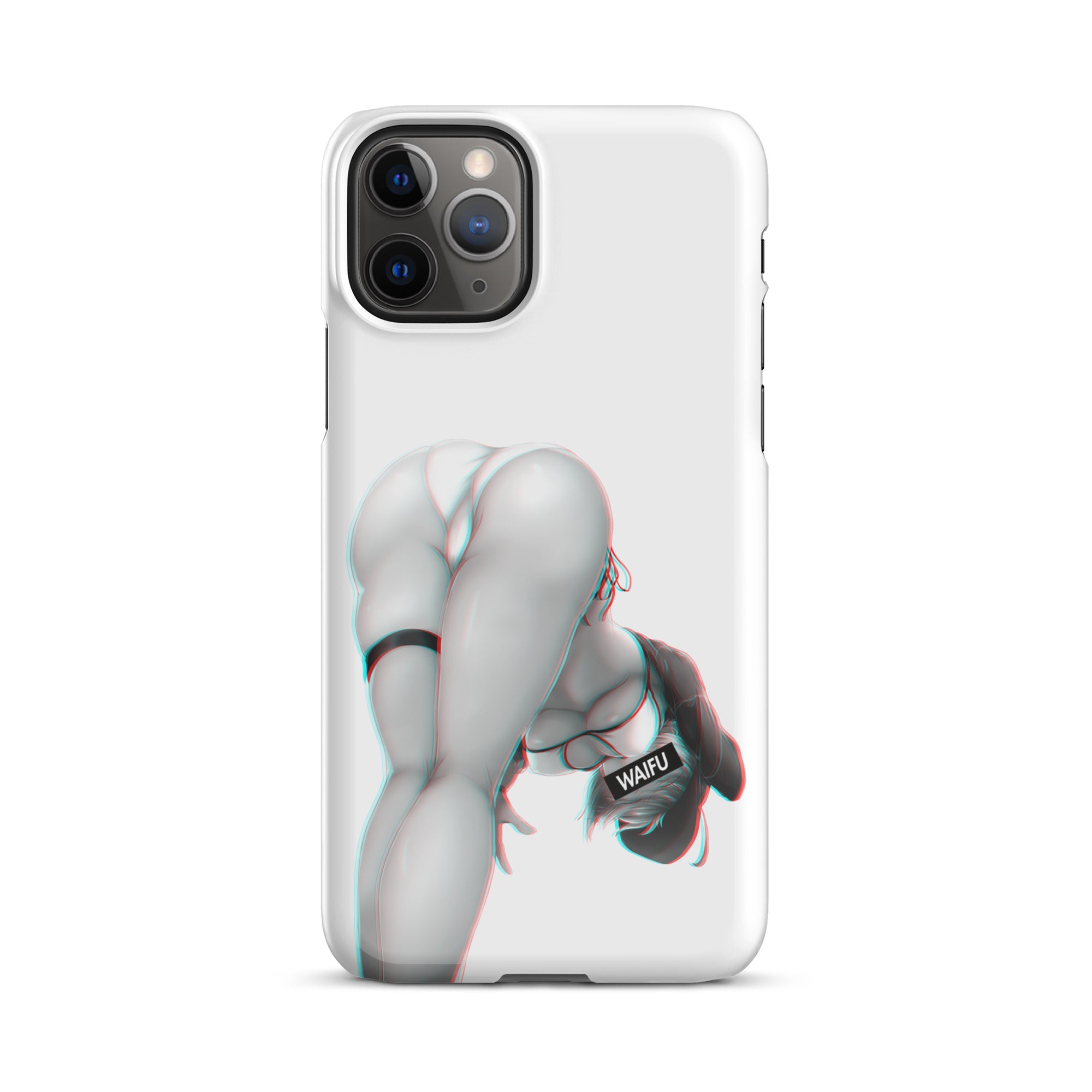 Mysterious Heroine Waifu Material #001 iPhone Premium Case