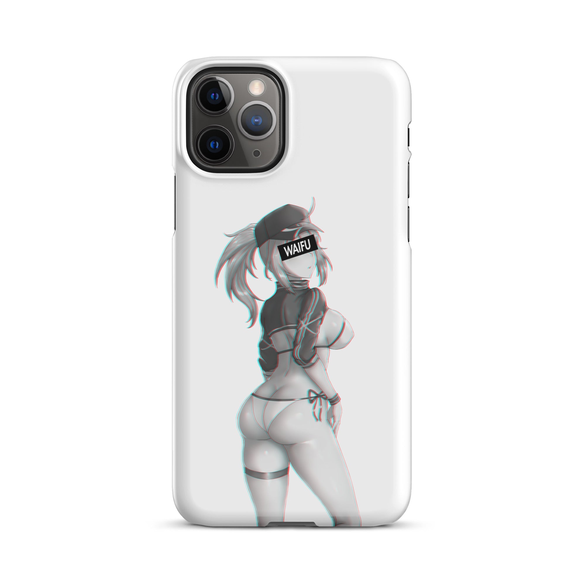 Mysterious Heroine Waifu Material #002 iPhone Premium Case