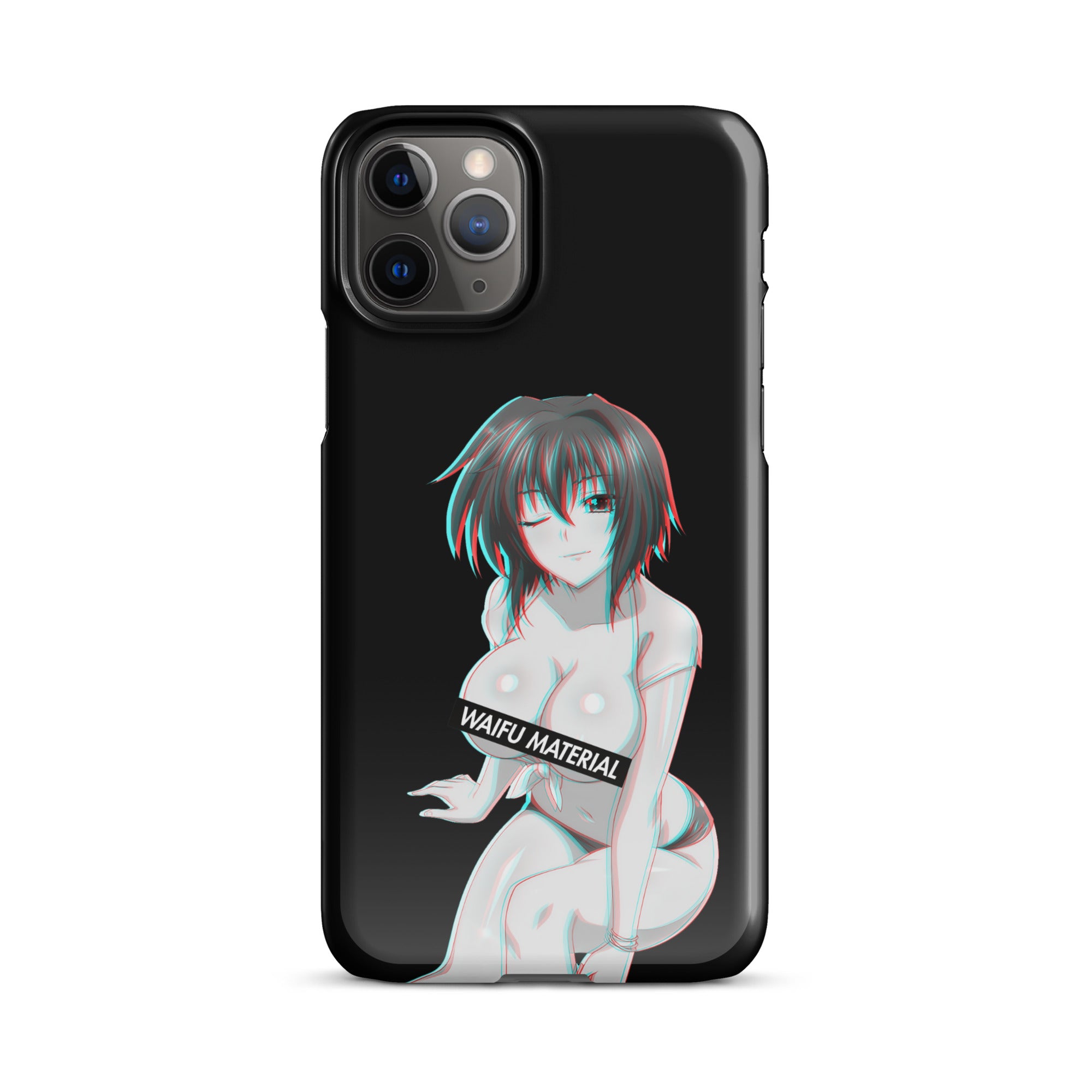 Xenovia Waifu Material - Black Edition #003 iPhone Premium Case