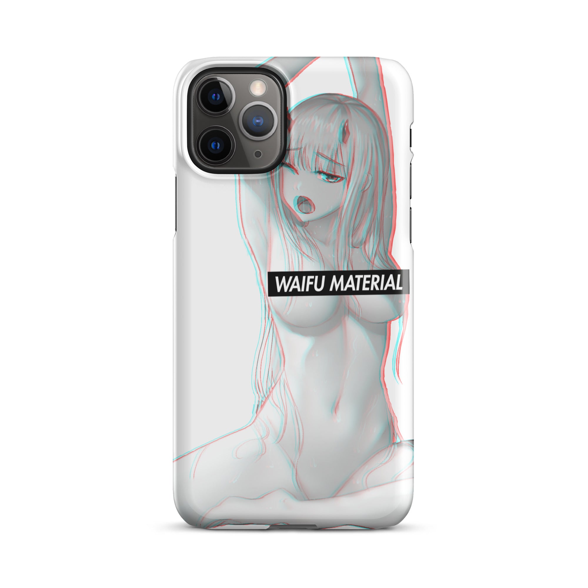 Zero Two Waifu Material #003 iPhone Premium Case