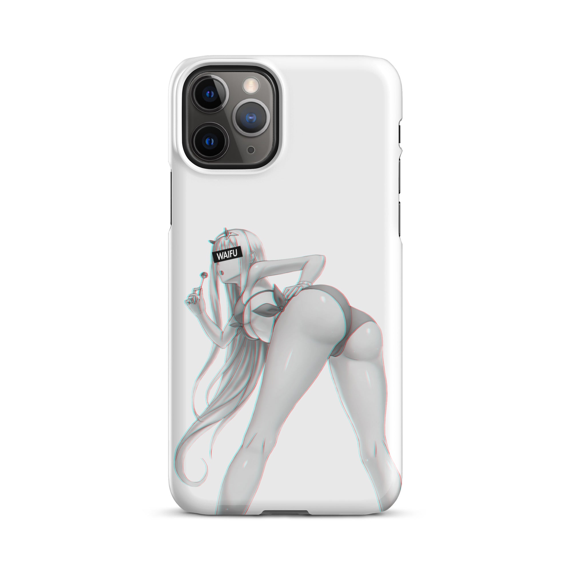 Zero Two Waifu Material #005 iPhone Premium Case