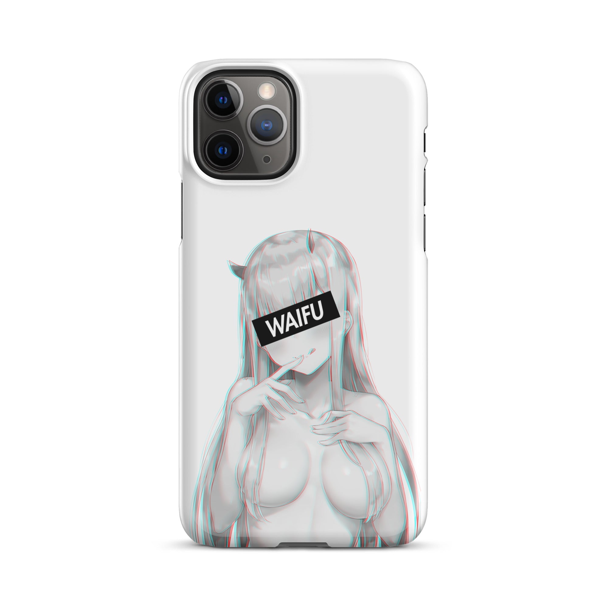 Zero Two Waifu Material #007 iPhone Premium Case