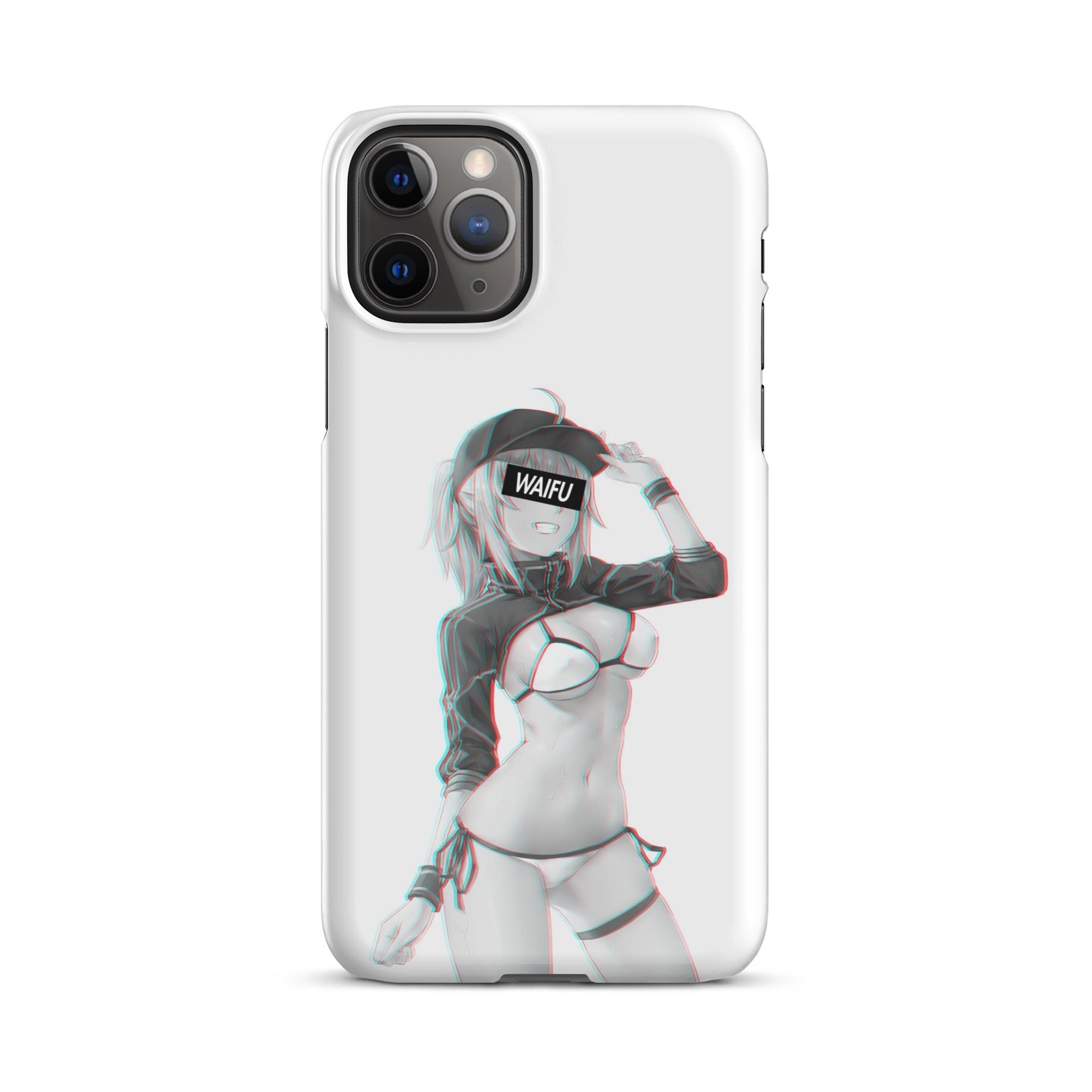 Mysterious Heroine Waifu Material #004 iPhone Premium Case