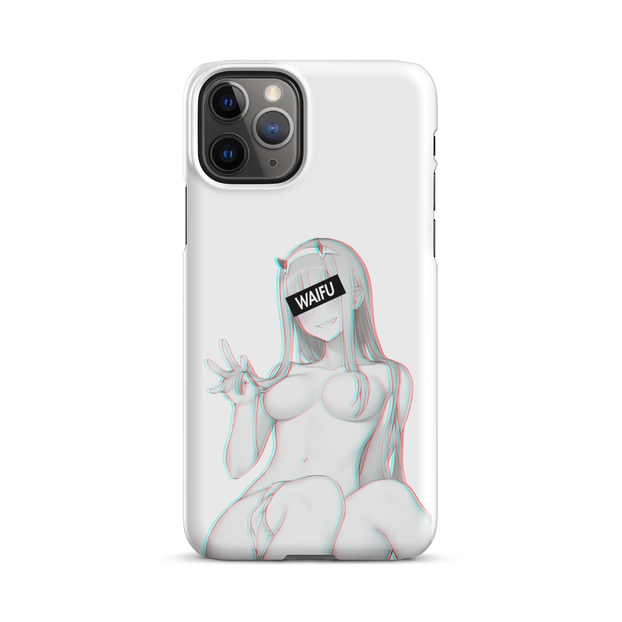 Zero Two Waifu Material #006 iPhone Premium Case