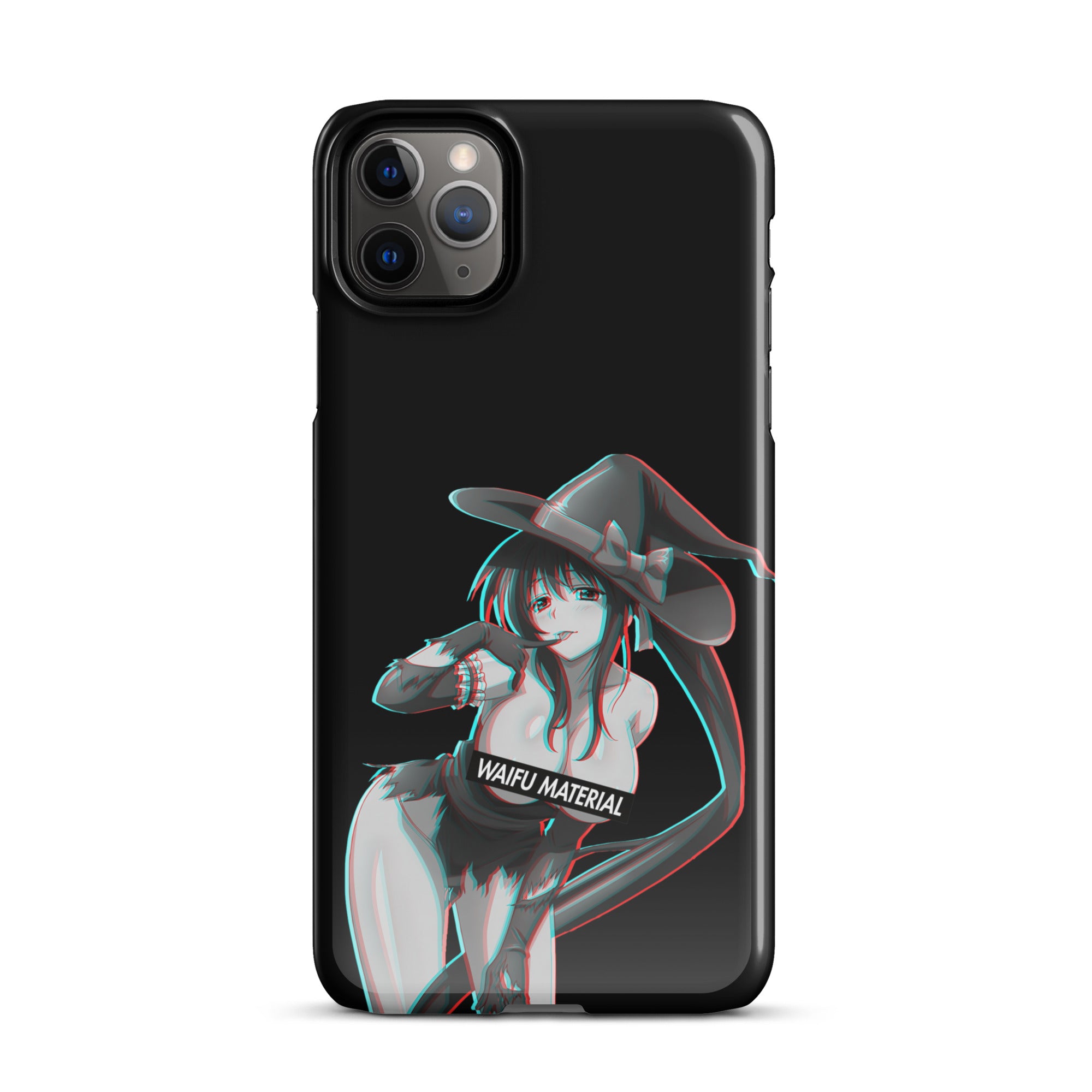 Akeno Waifu Material - Black Edition #004 iPhone Premium Case