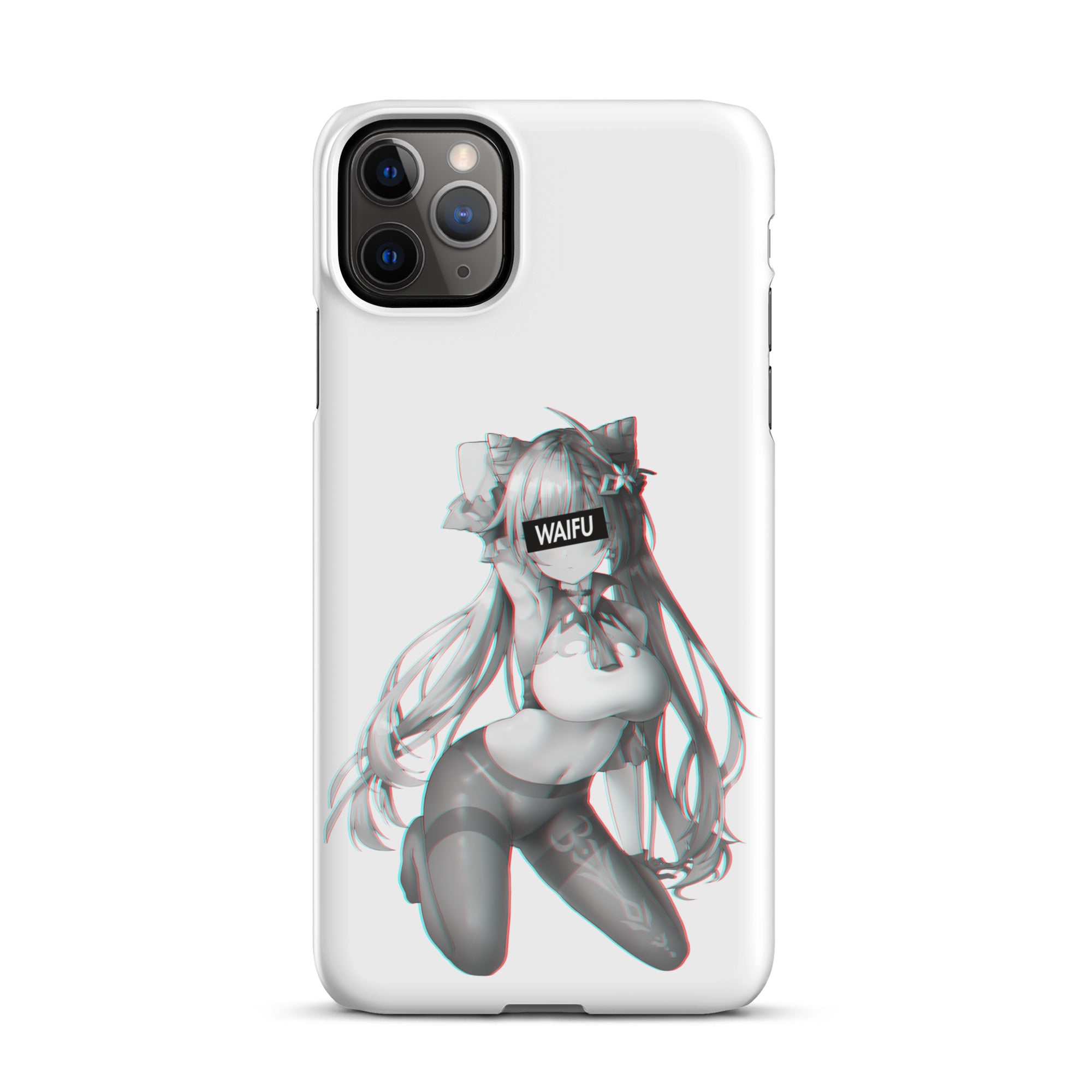 Keqing Waifu Material #005 iPhone Premium Case