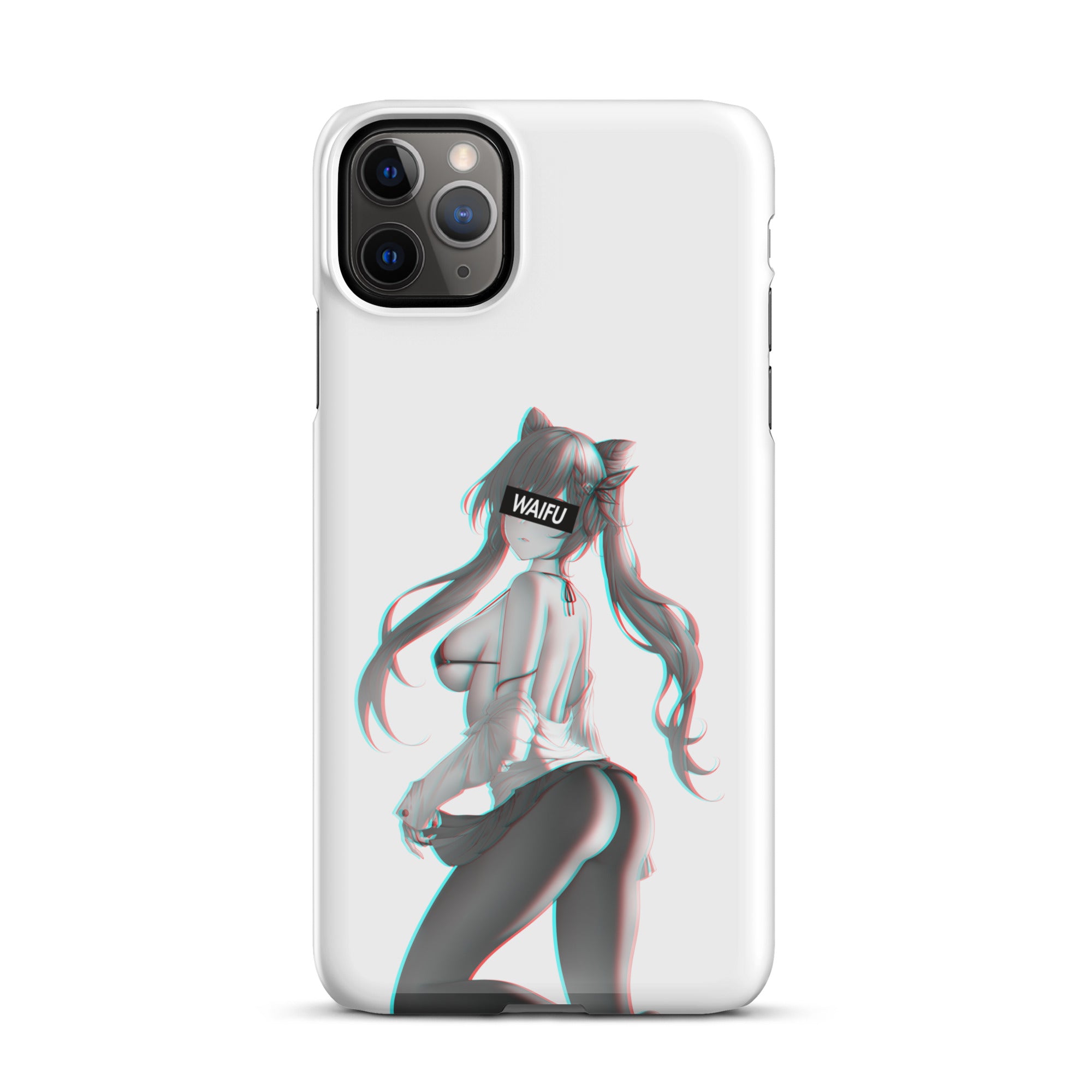 Keqing Waifu Material #008 iPhone Premium Case