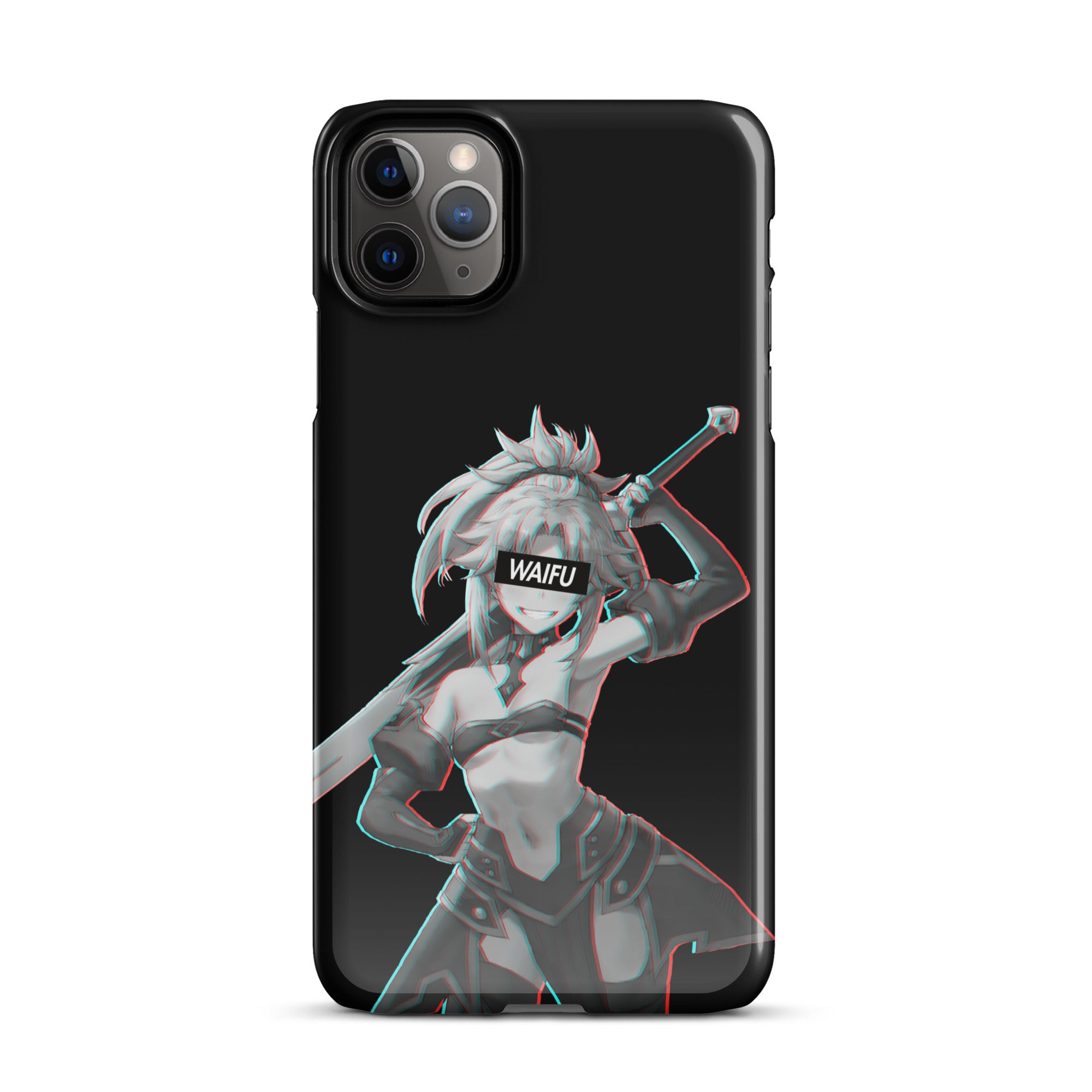 Mordred Waifu Material - Black Edition #002 iPhone Premium Case