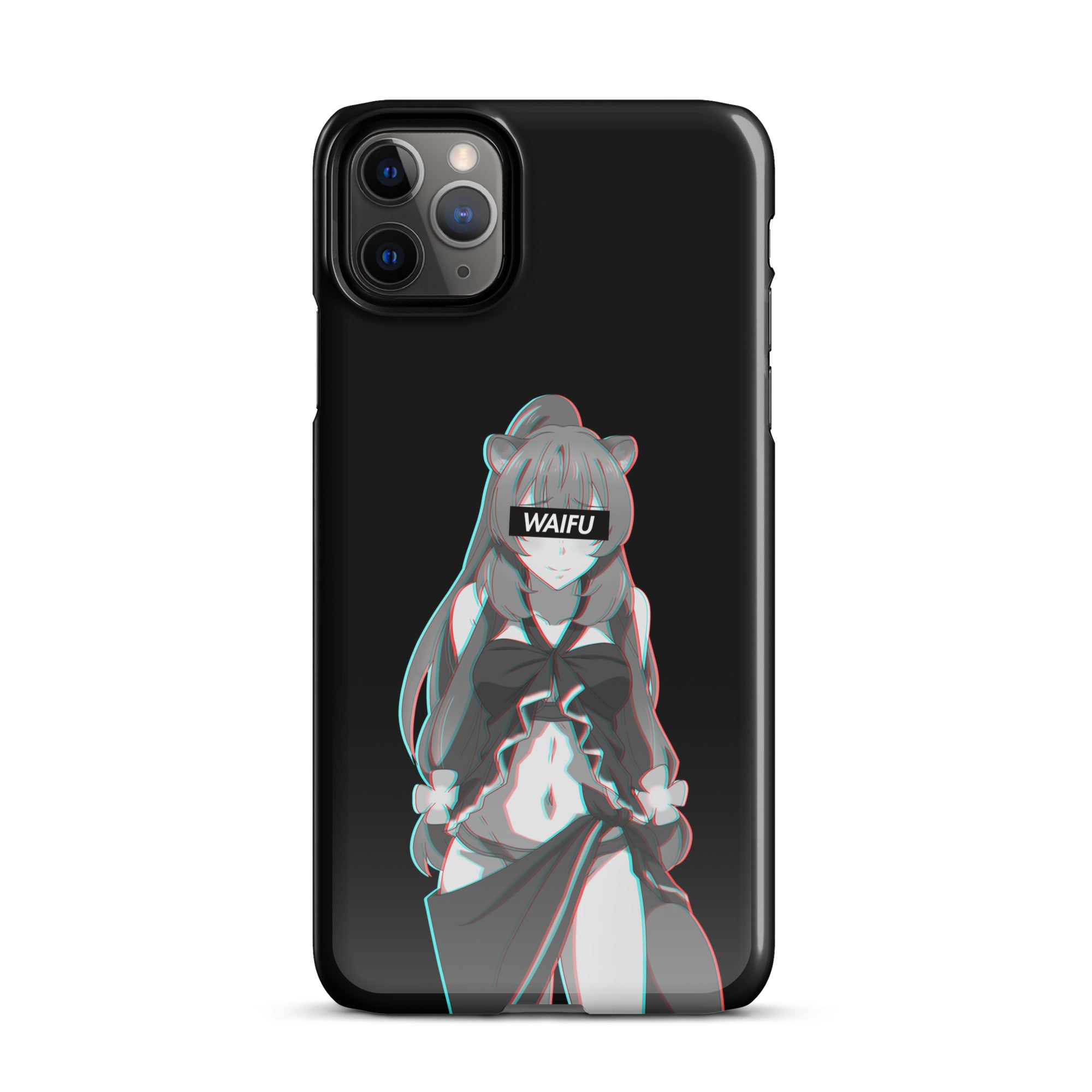 Raphtalia Waifu Material - Black Edition #002 iPhone Premium Case