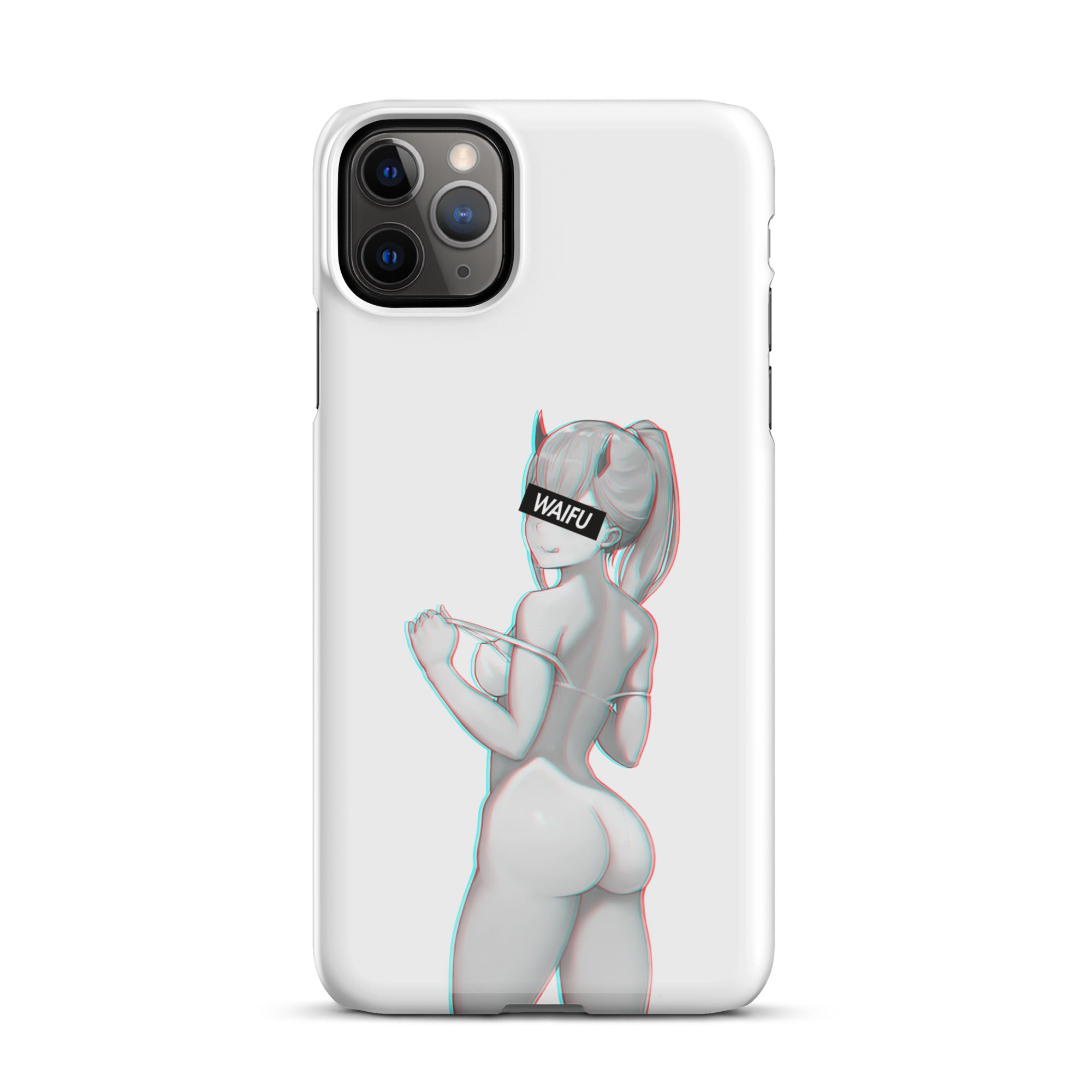 Zero Two Waifu Material #002 iPhone Premium Case