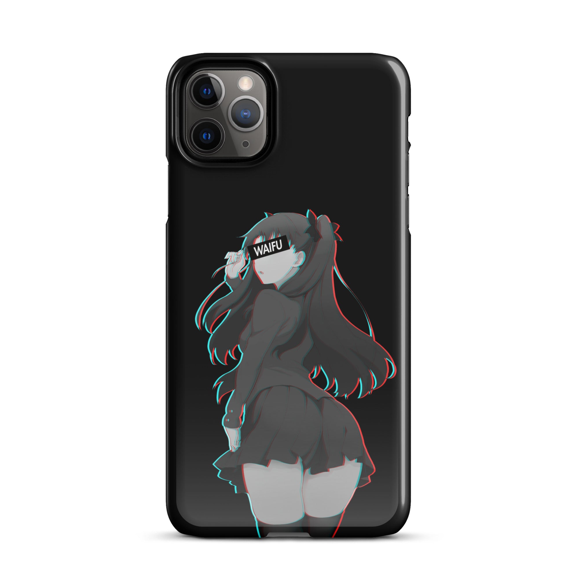 Rin Waifu Material - Black Edition #002 iPhone Premium Case