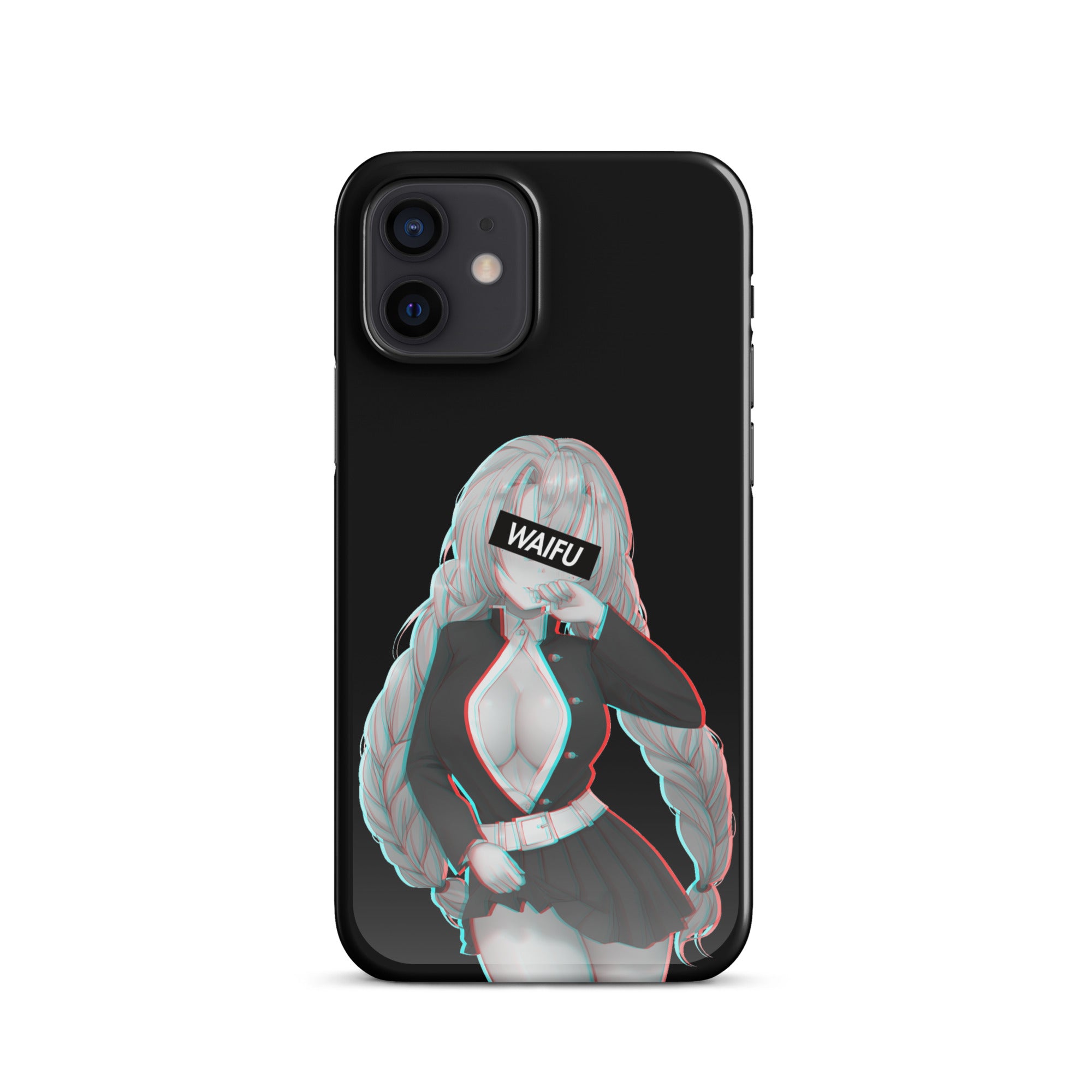 Mitsuri Waifu Material - Black Edition #001 iPhone Premium Case