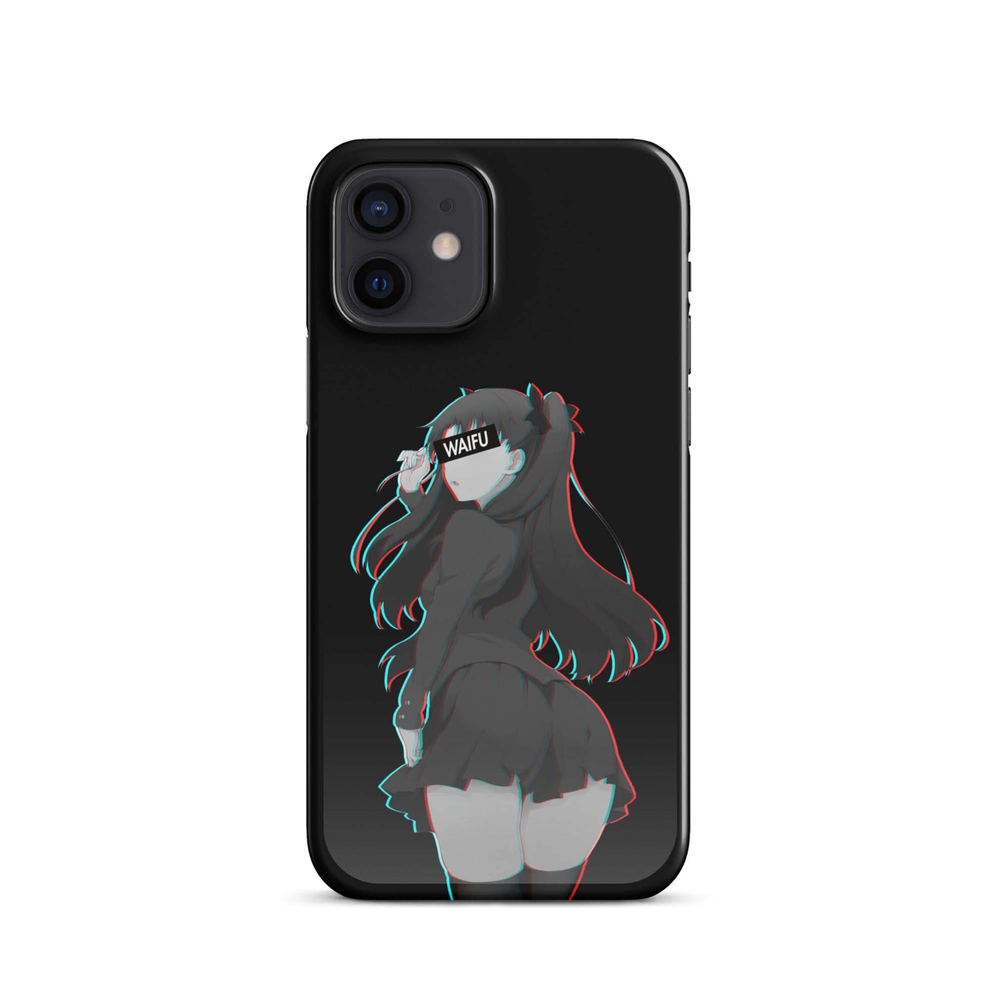 Rin Waifu Material - Black Edition #002 iPhone Premium Case