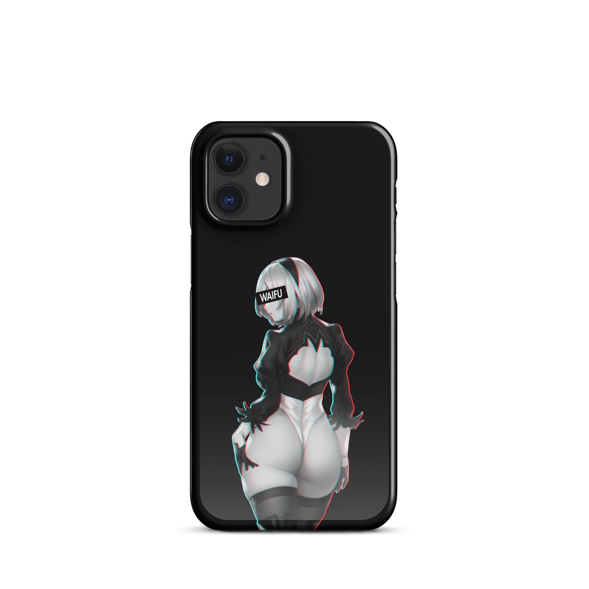 2B Waifu Material - Black Edition #001 iPhone Premium Case