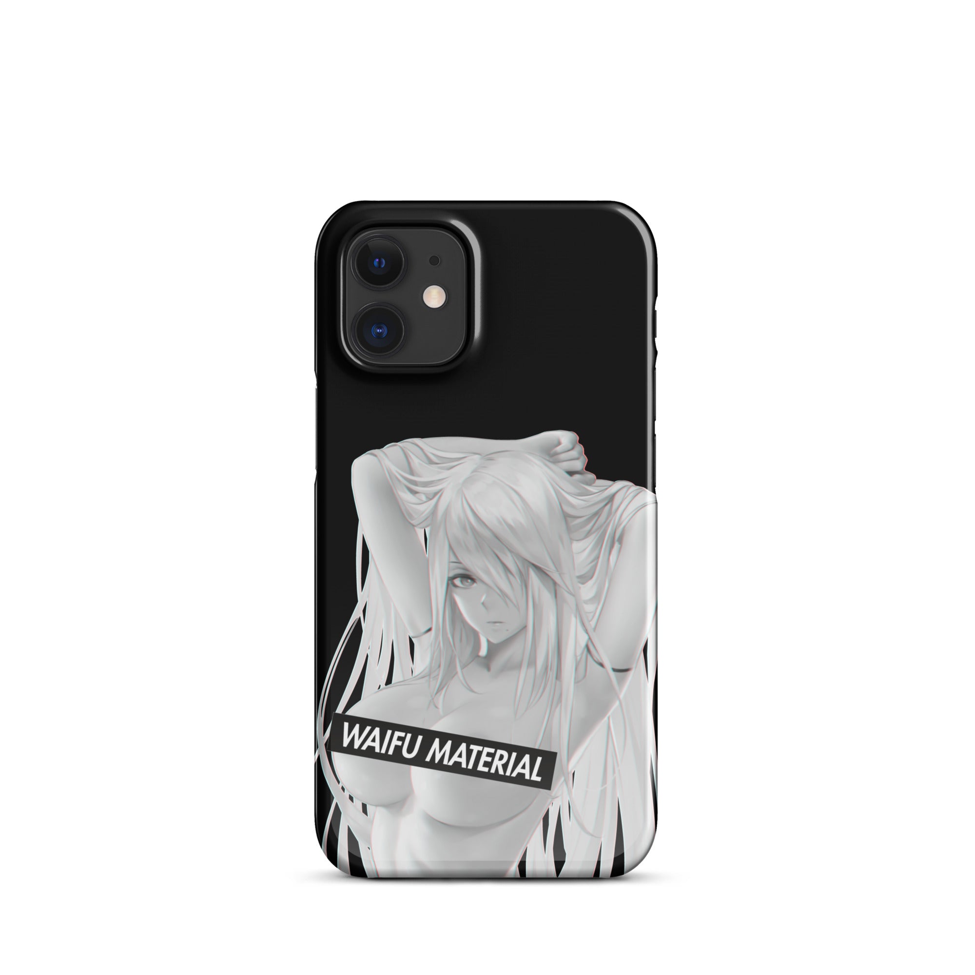 A2 Waifu Material - Black Edition #001 iPhone Premium Case