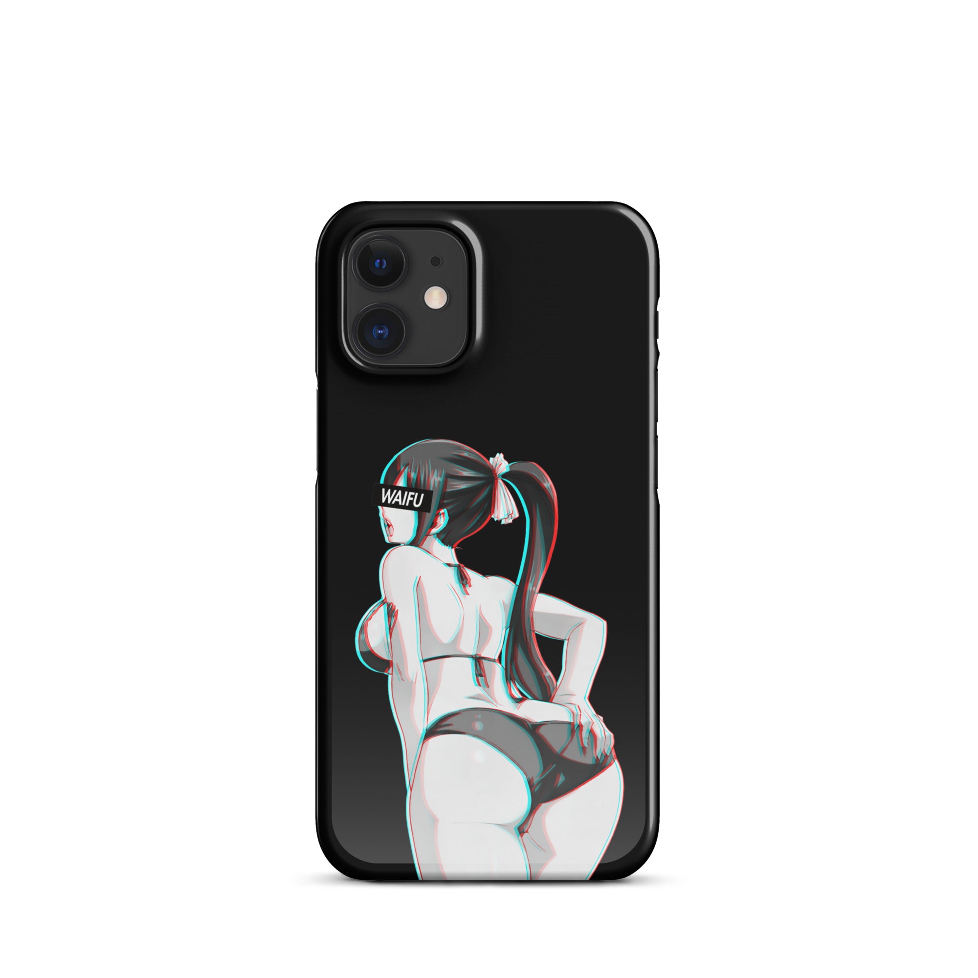 Erza Waifu Material - Black Edition #002 iPhone Premium Case