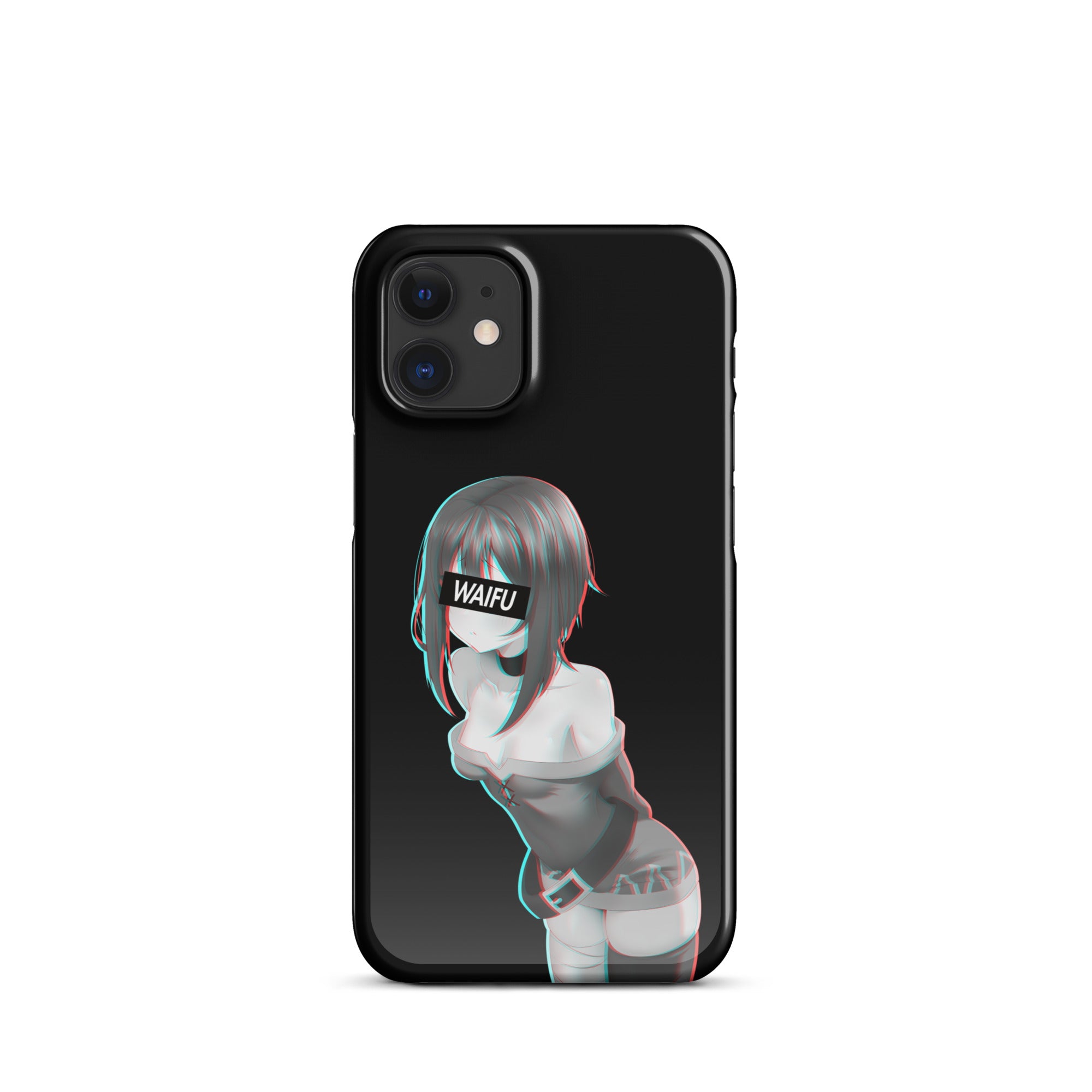 Megumin Waifu Material - Black Edition #001 iPhone Premium Case