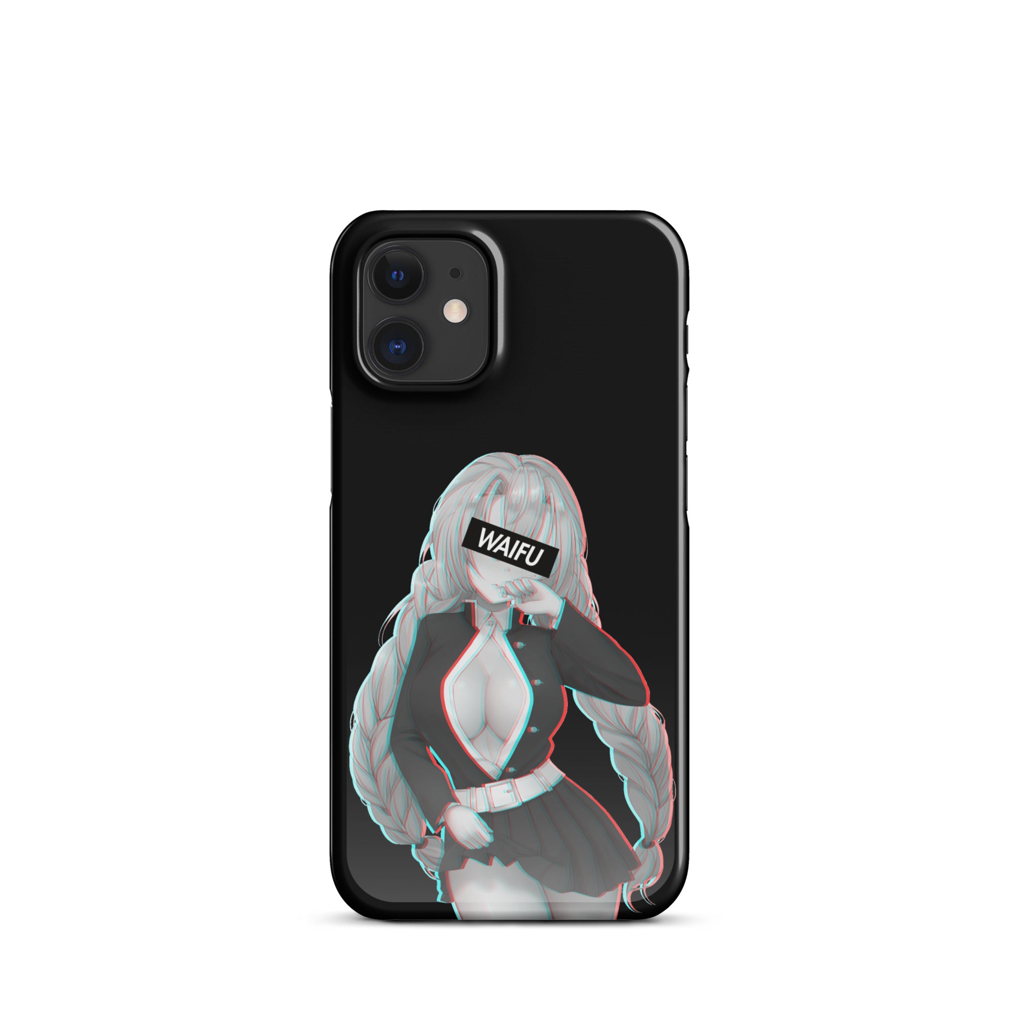 Mitsuri Waifu Material - Black Edition #001 iPhone Premium Case