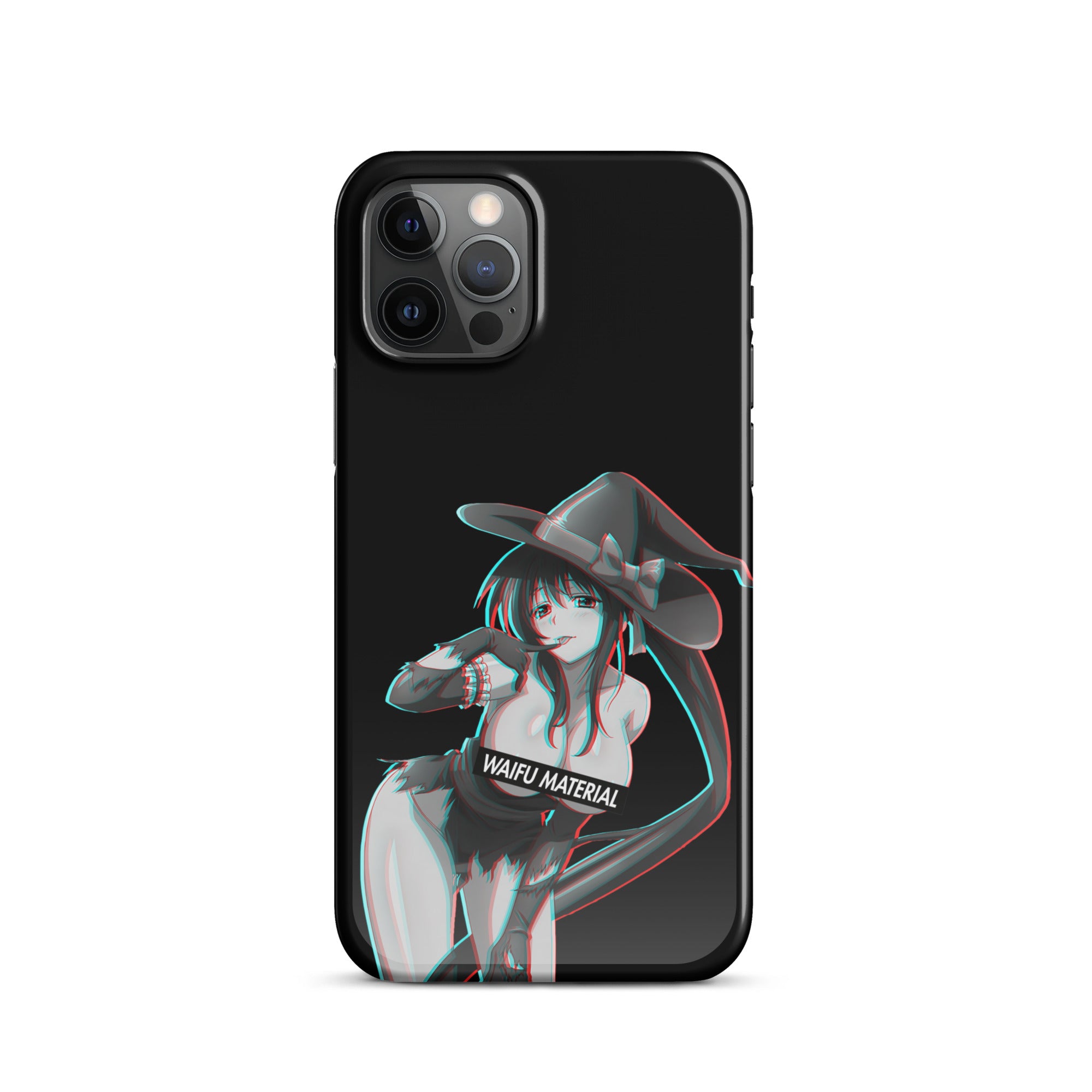 Akeno Waifu Material - Black Edition #004 iPhone Premium Case