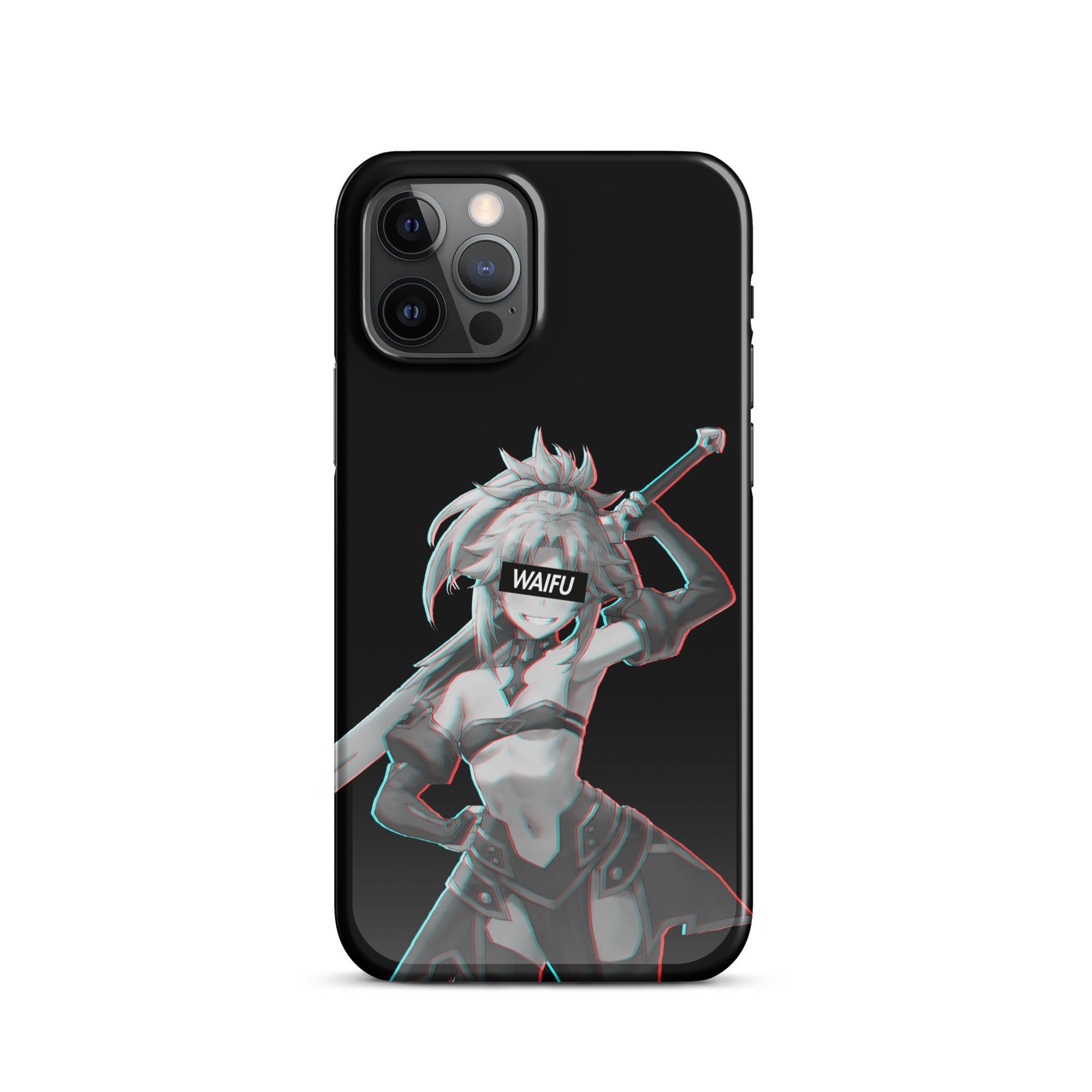 Mordred Waifu Material - Black Edition #002 iPhone Premium Case