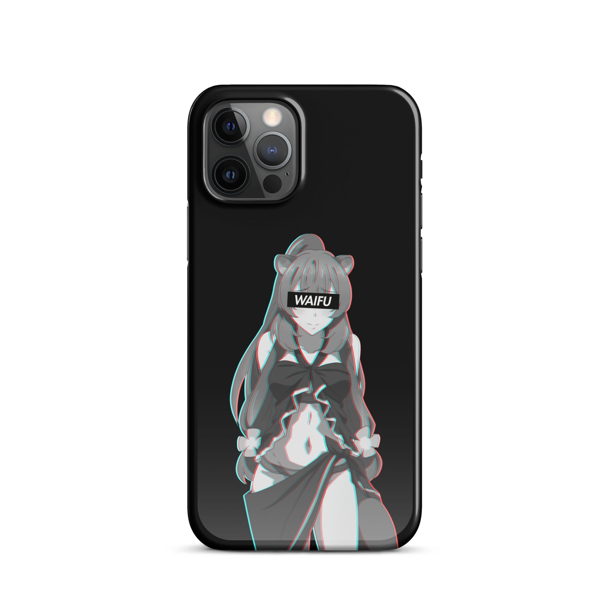 Raphtalia Waifu Material - Black Edition #002 iPhone Premium Case