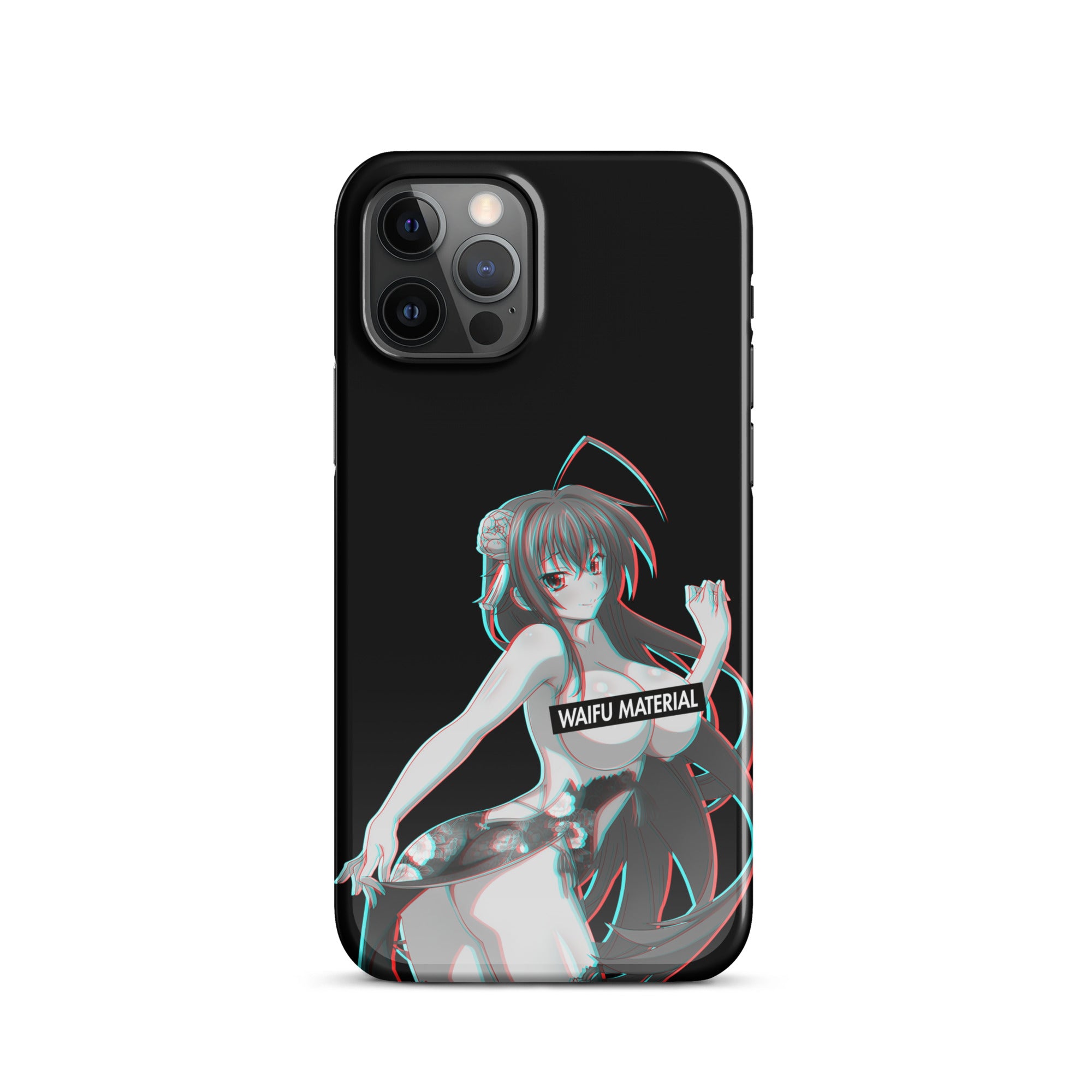 Rias Waifu Material - Black Edition #003 iPhone Premium Case