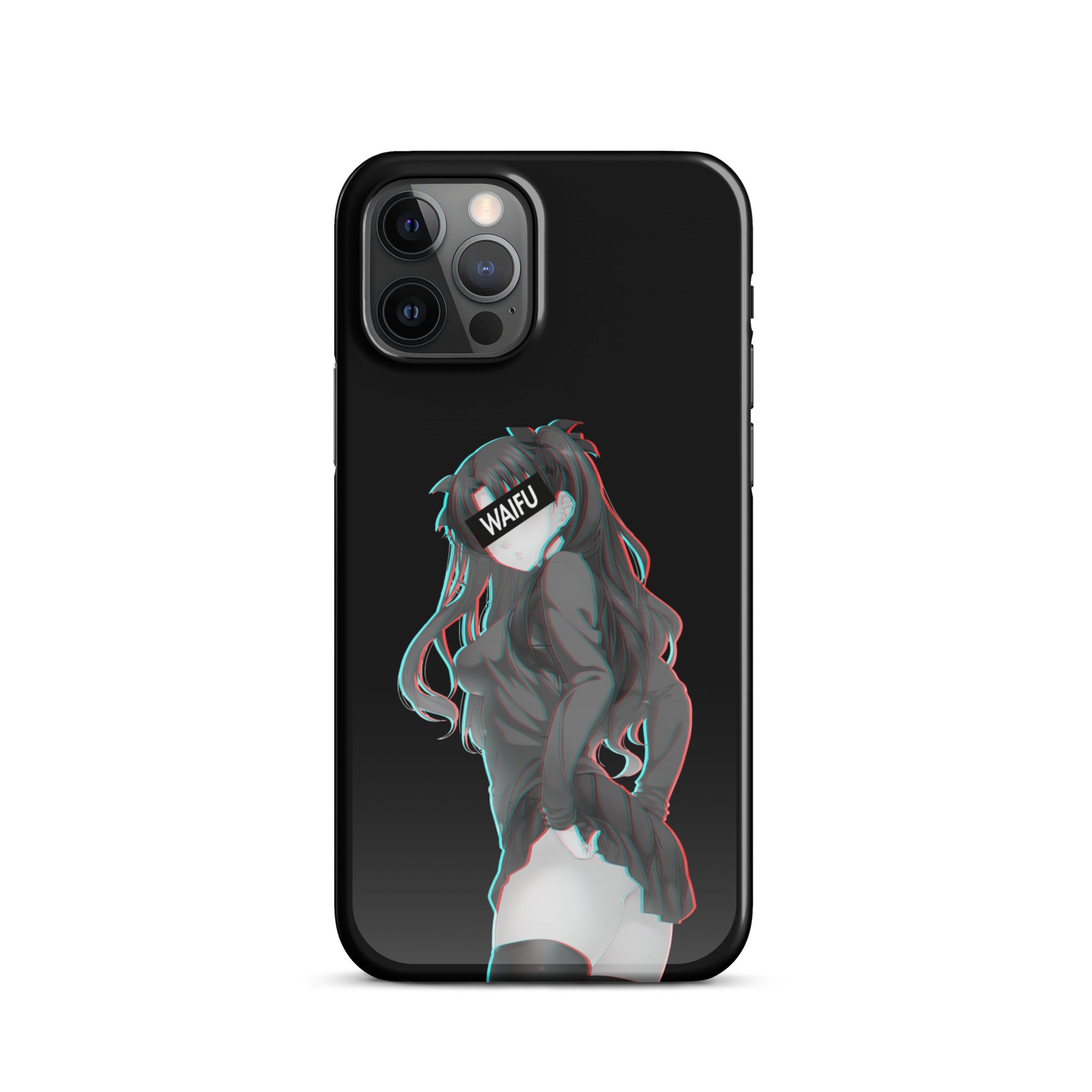 Rin Waifu Material - Black Edition #001 iPhone Premium Case