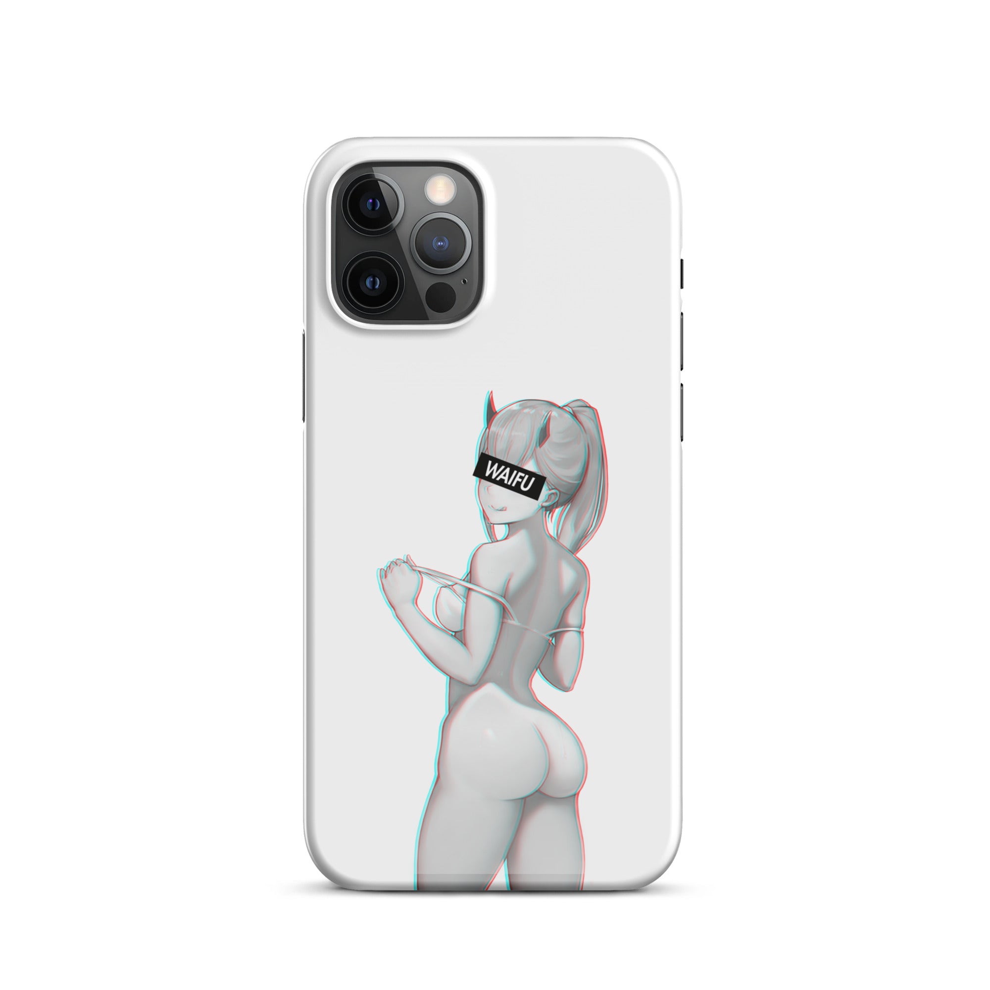 Zero Two Waifu Material #002 iPhone Premium Case