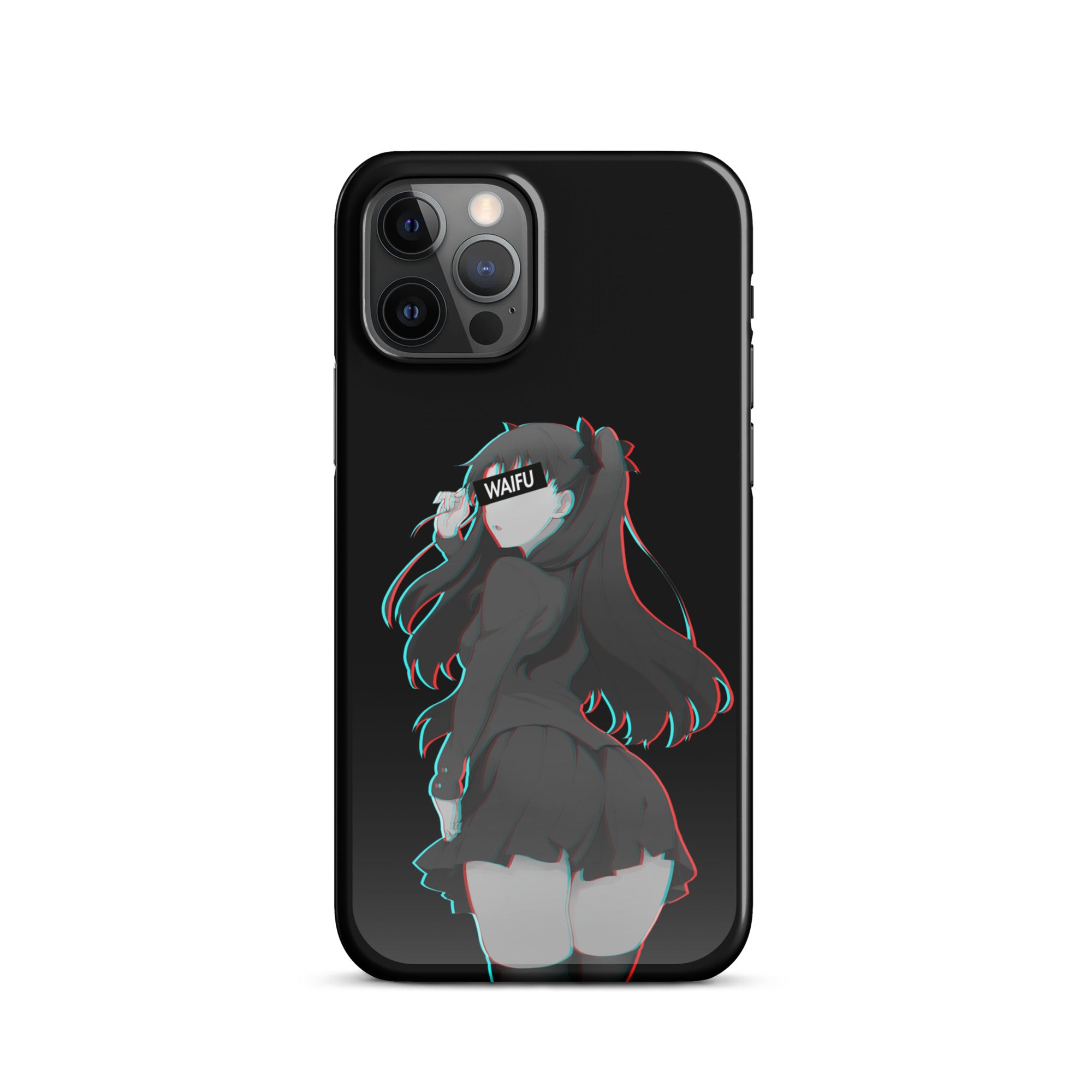 Rin Waifu Material - Black Edition #002 iPhone Premium Case