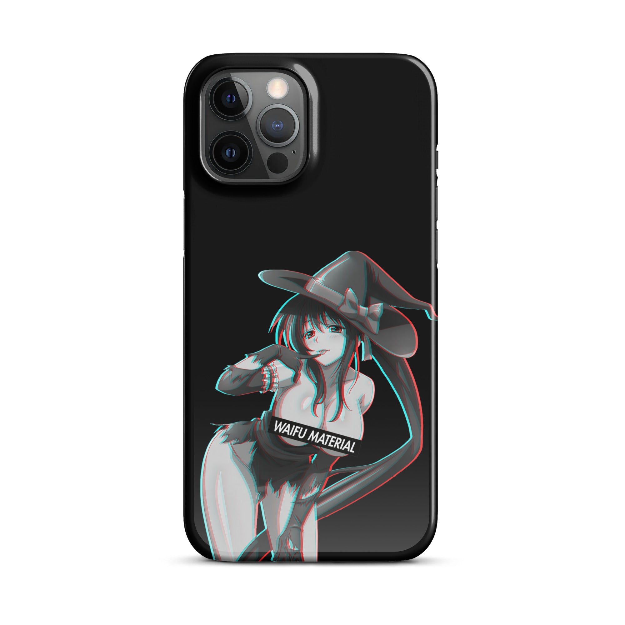 Akeno Waifu Material - Black Edition #004 iPhone Premium Case