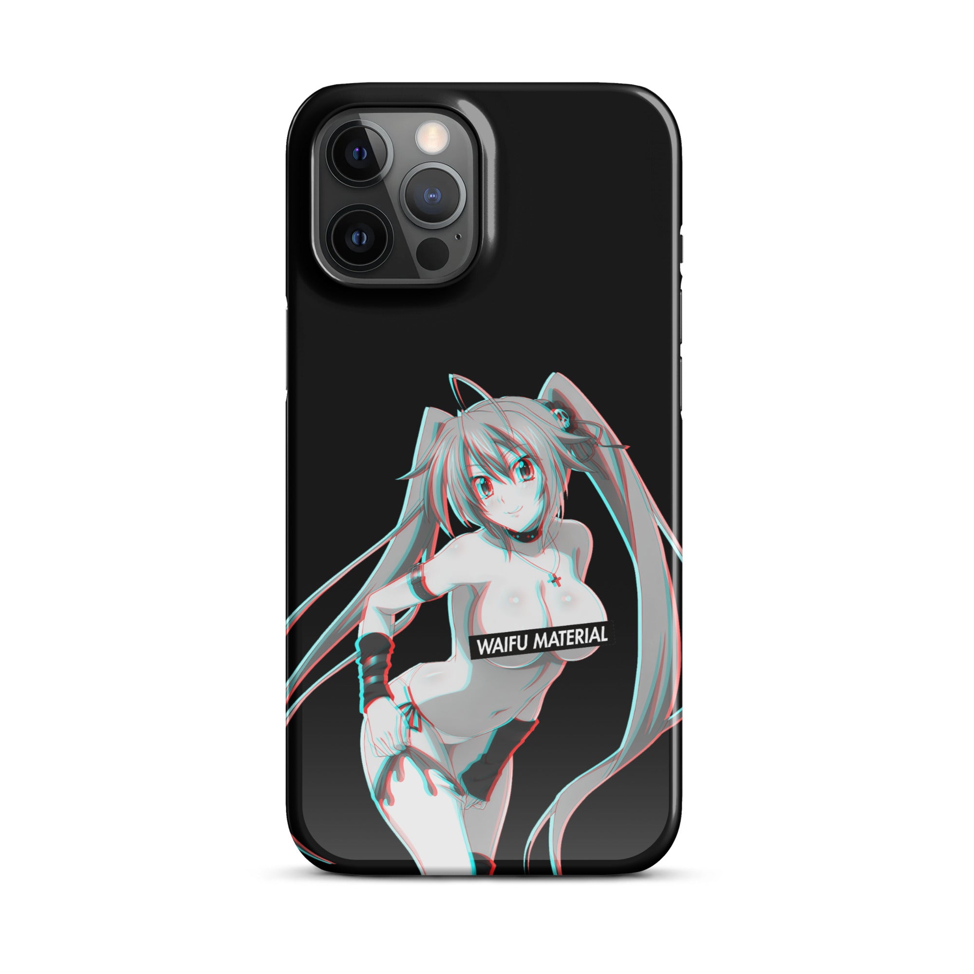 Irina Waifu Material - Black Edition #001 iPhone Premium Case