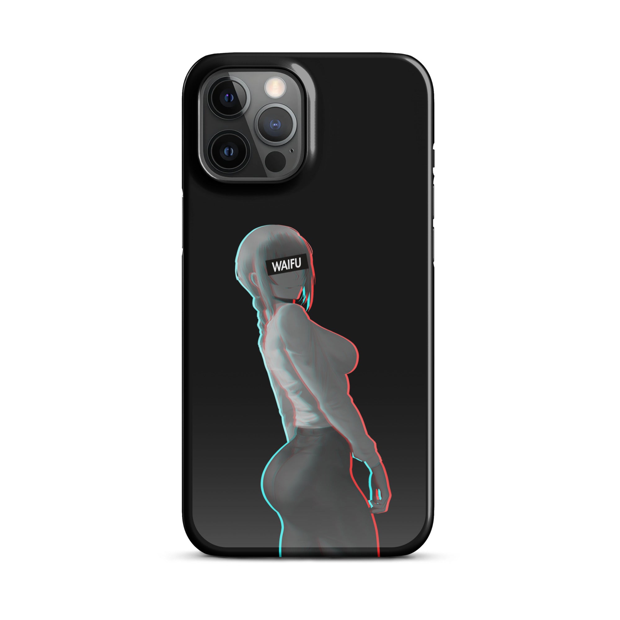 Makima Waifu Material - Black Edition #001 iPhone Premium Case