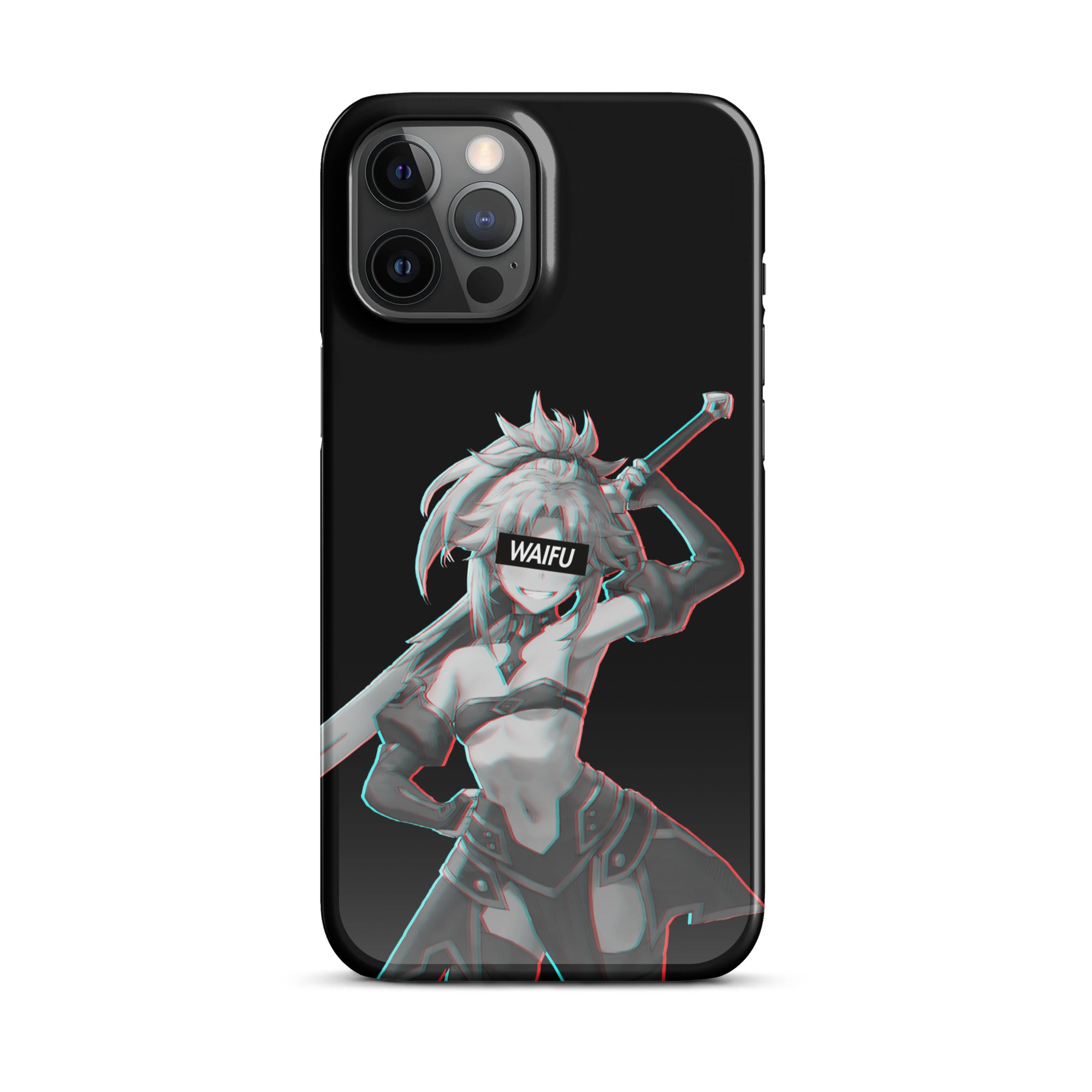 Mordred Waifu Material - Black Edition #002 iPhone Premium Case