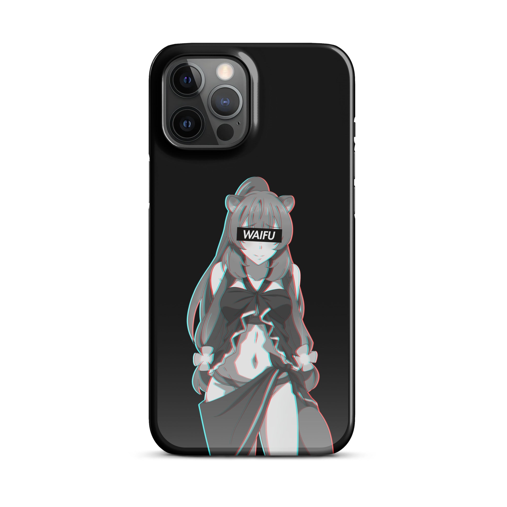 Raphtalia Waifu Material - Black Edition #002 iPhone Premium Case