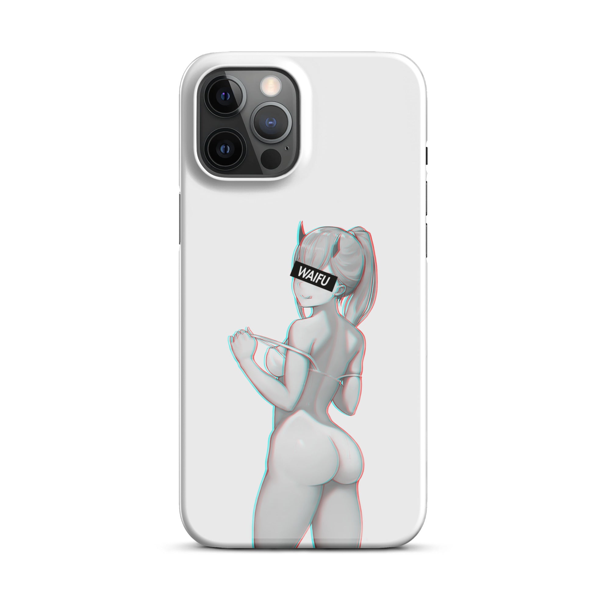 Zero Two Waifu Material #002 iPhone Premium Case