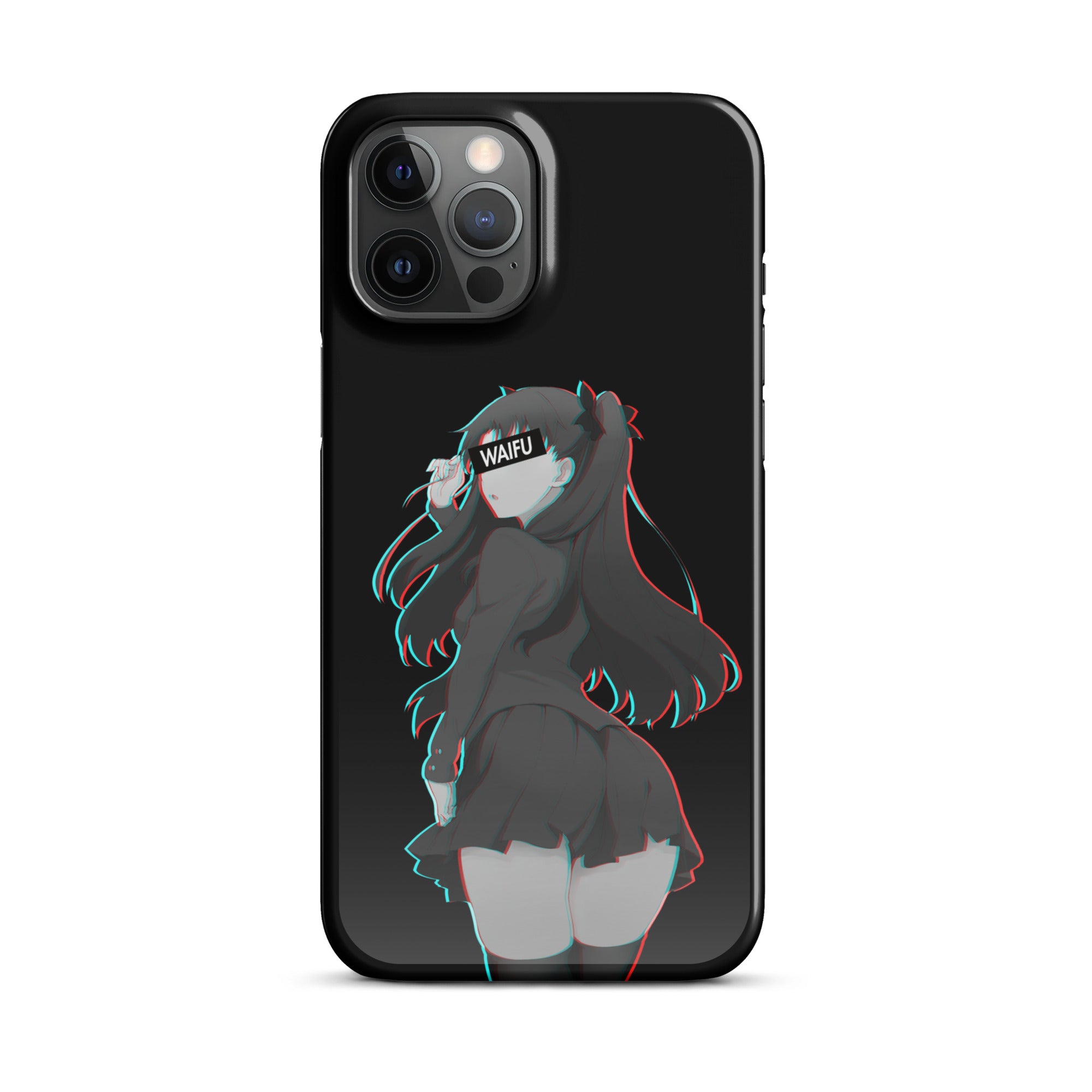 Rin Waifu Material - Black Edition #002 iPhone Premium Case