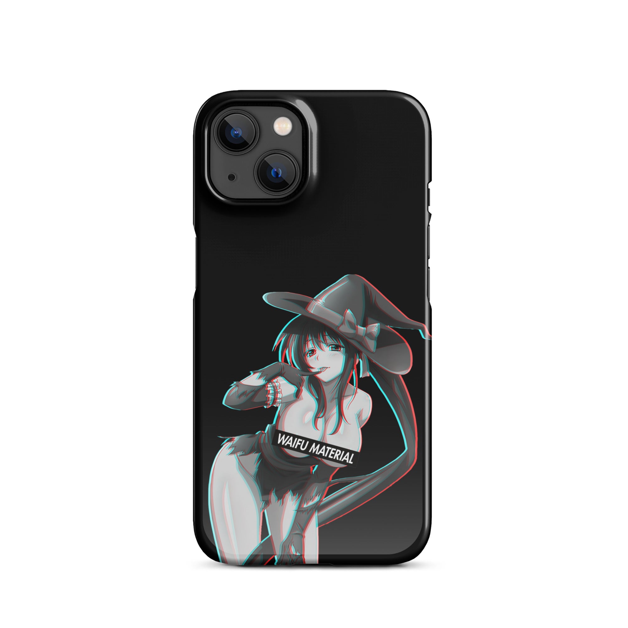 Akeno Waifu Material - Black Edition #004 iPhone Premium Case