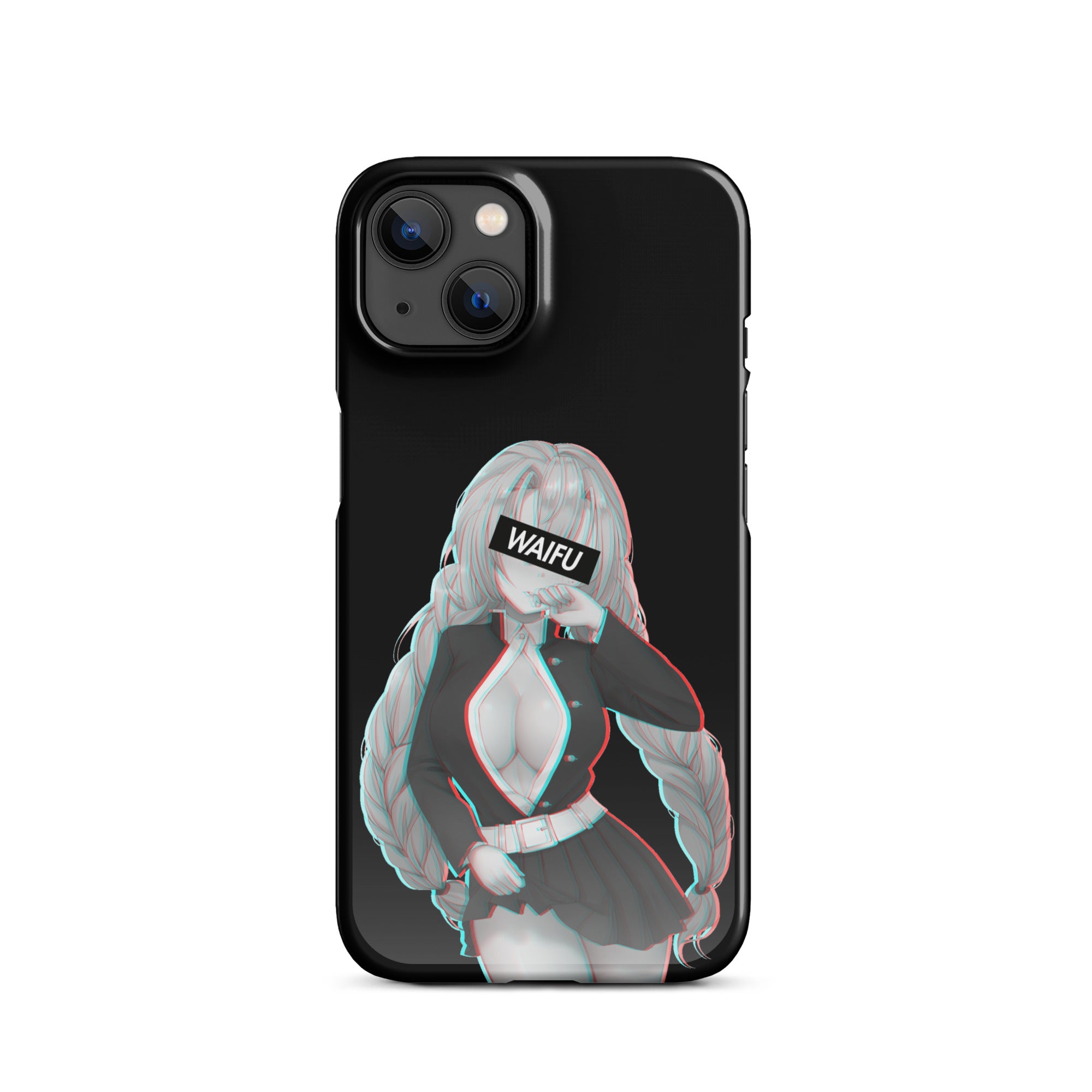 Mitsuri Waifu Material - Black Edition #001 iPhone Premium Case