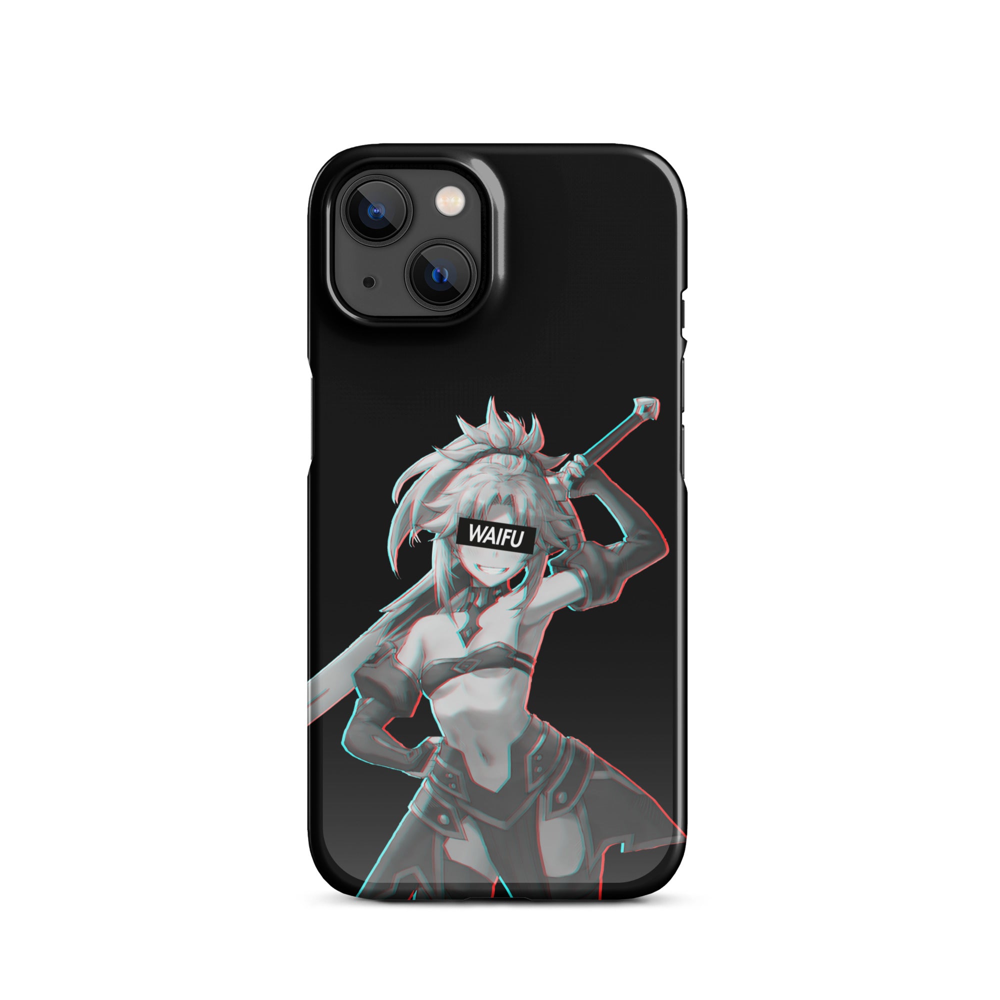 Mordred Waifu Material - Black Edition #002 iPhone Premium Case