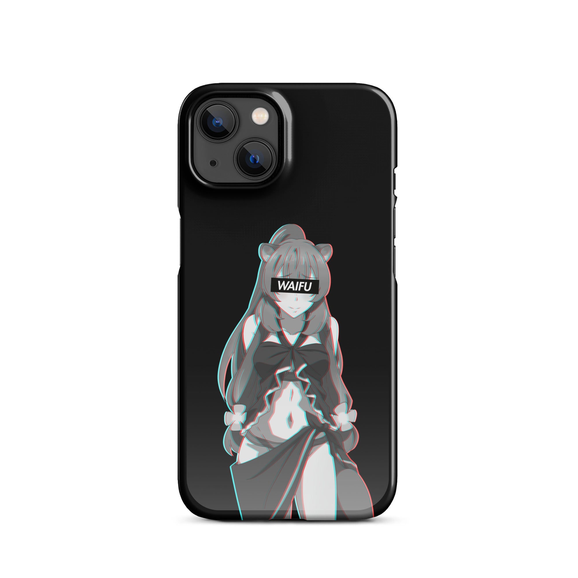 Raphtalia Waifu Material - Black Edition #002 iPhone Premium Case