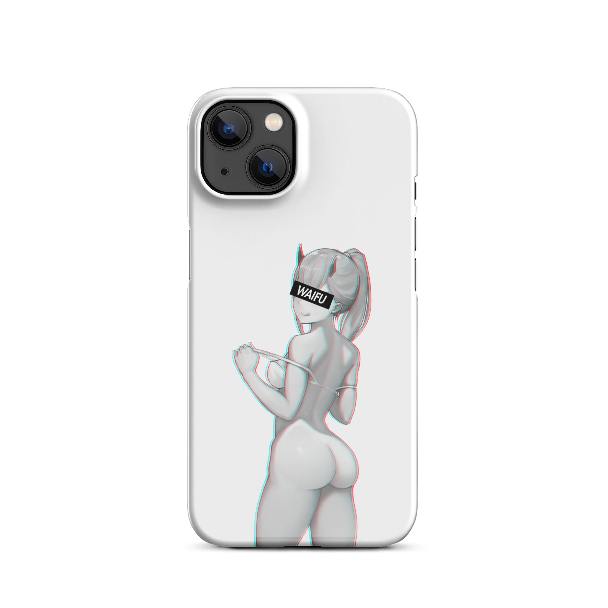 Zero Two Waifu Material #002 iPhone Premium Case