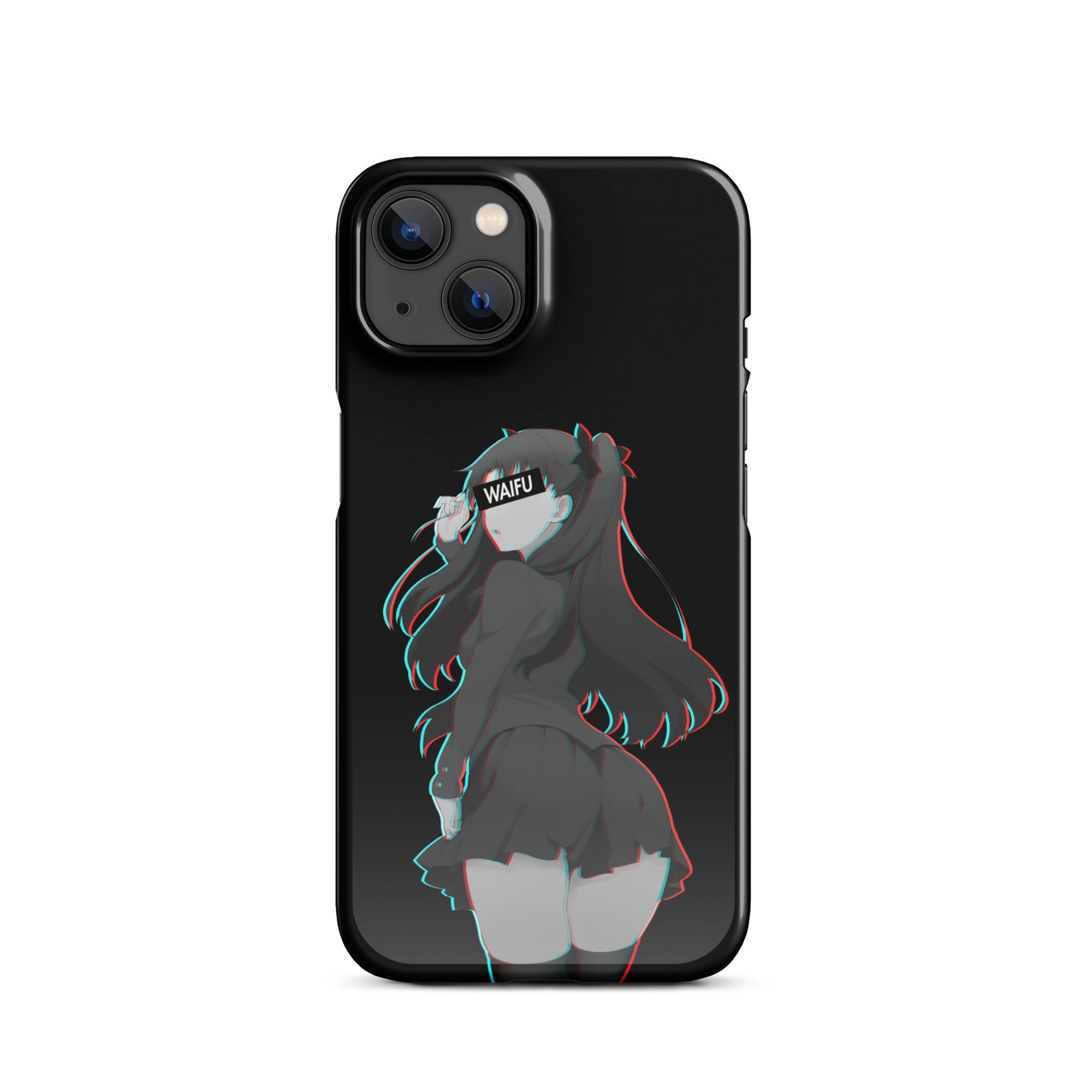 Rin Waifu Material - Black Edition #002 iPhone Premium Case