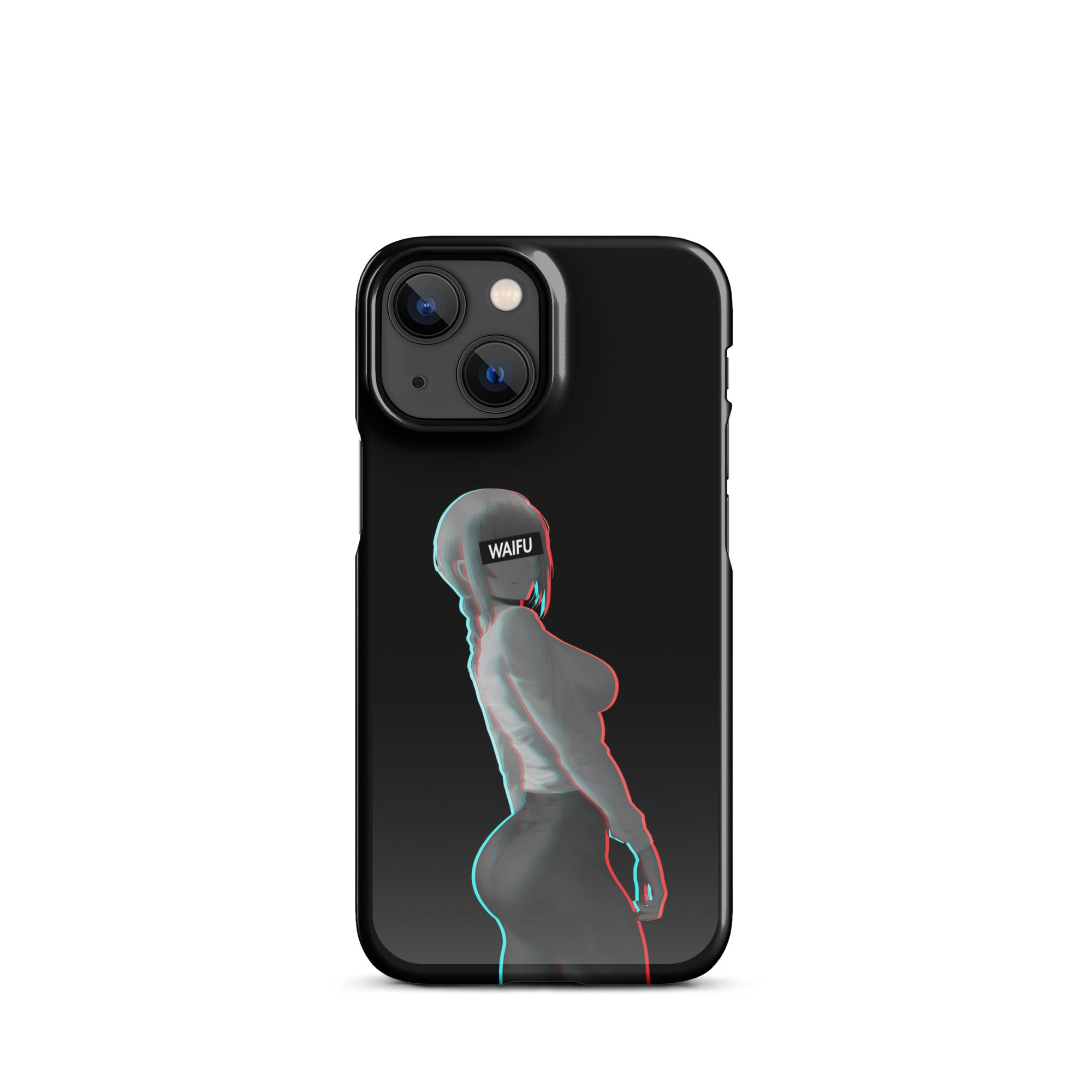 Makima Waifu Material - Black Edition #001 iPhone Premium Case