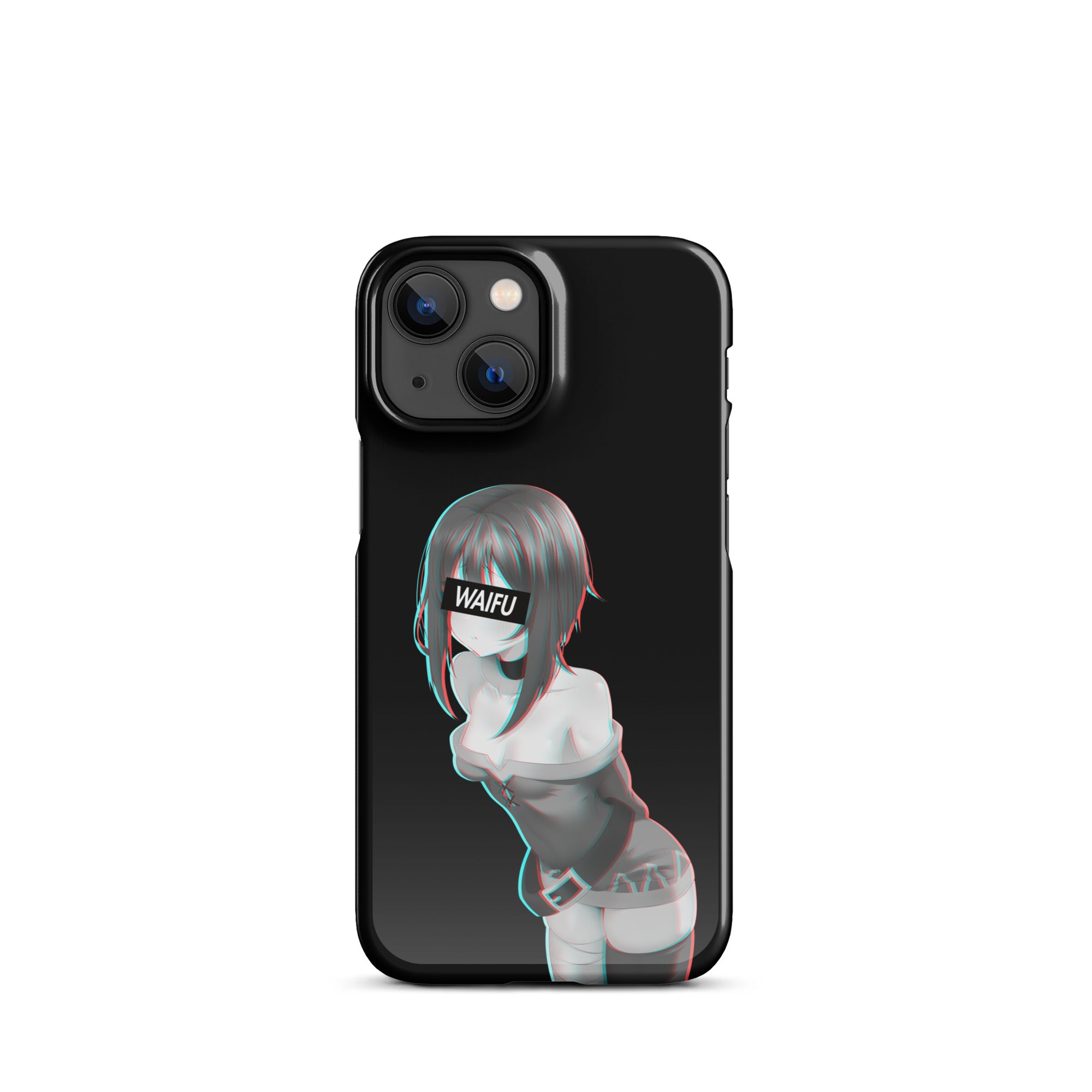 Megumin Waifu Material - Black Edition #001 iPhone Premium Case