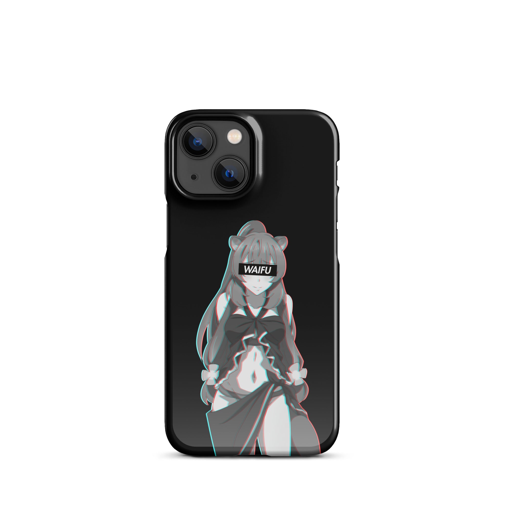 Raphtalia Waifu Material - Black Edition #002 iPhone Premium Case