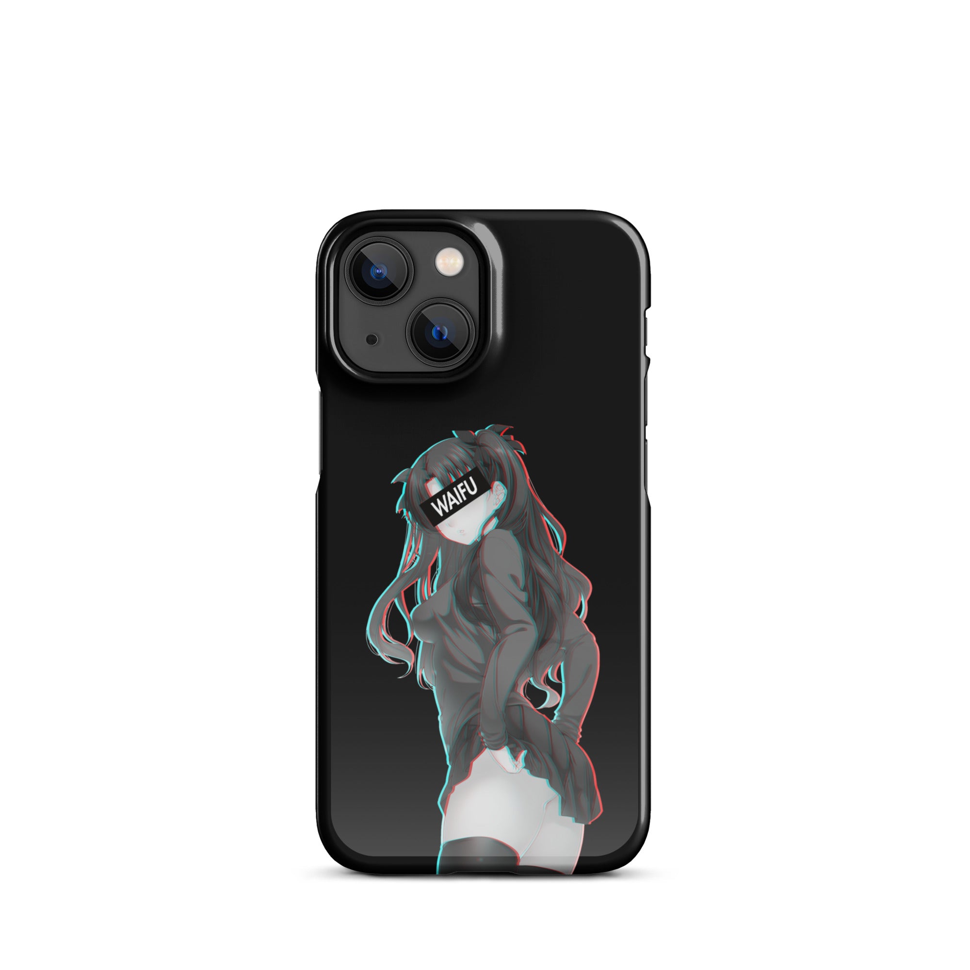 Rin Waifu Material - Black Edition #001 iPhone Premium Case