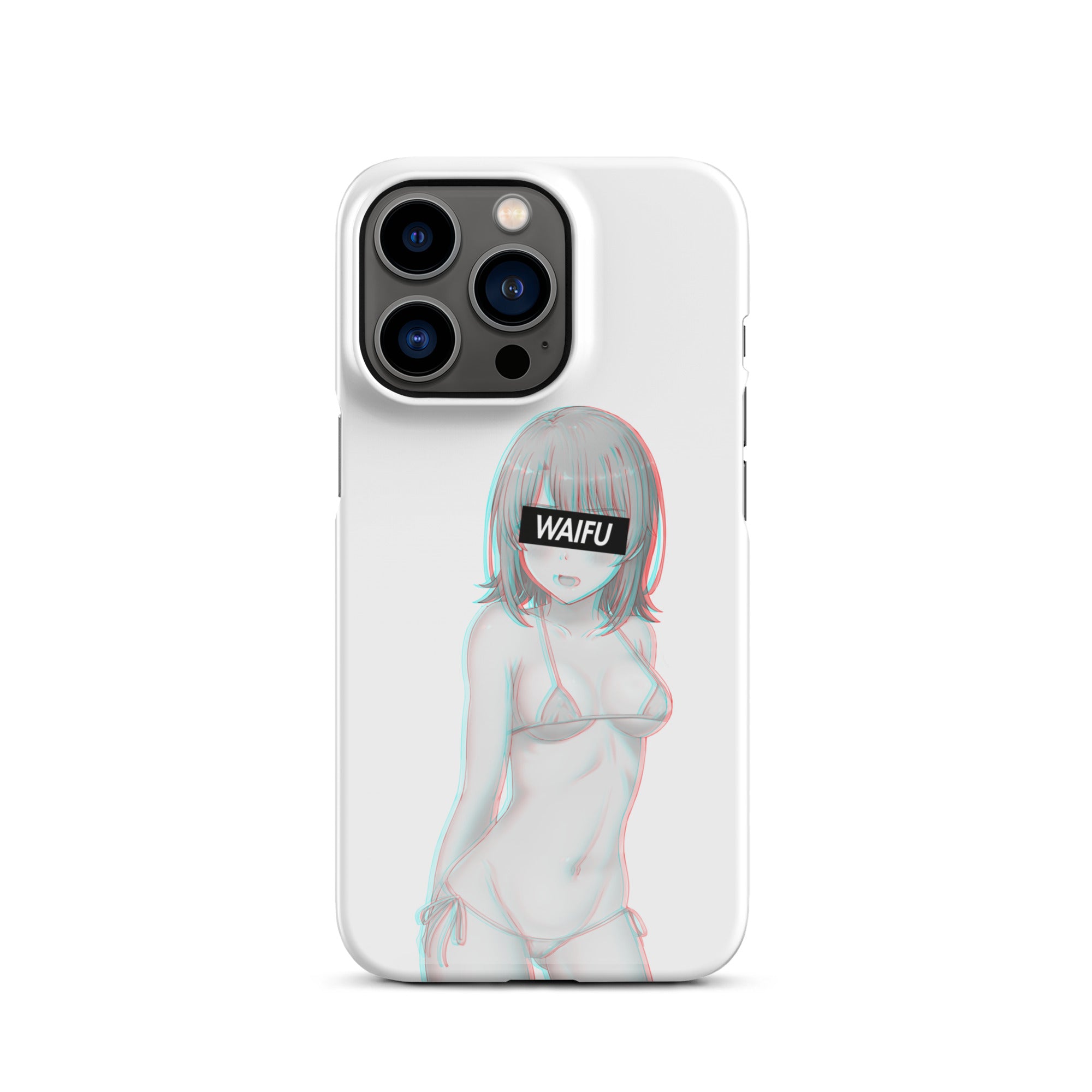 Cute Anime Girl Waifu Material #012 iPhone Premium Case