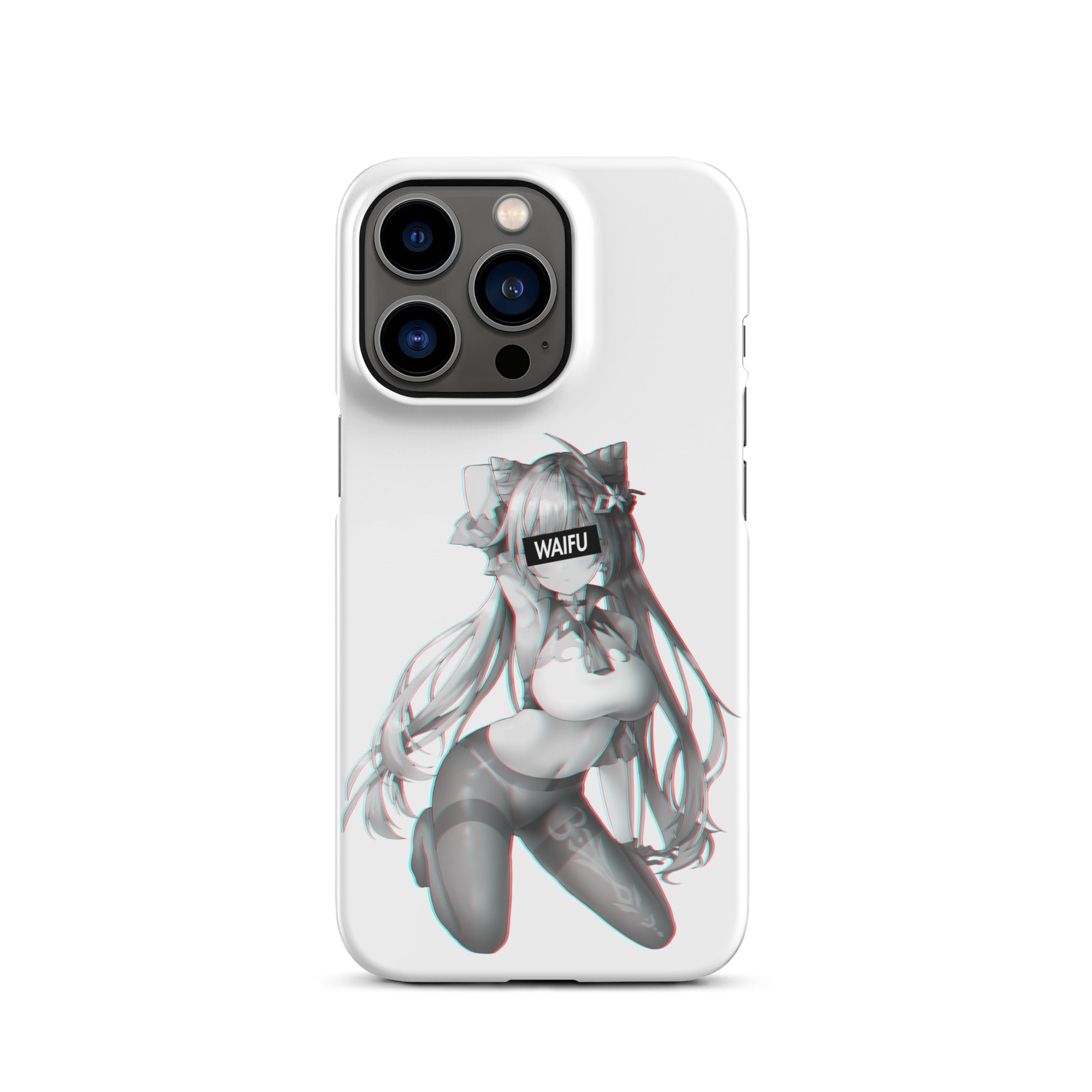 Keqing Waifu Material #005 iPhone Premium Case