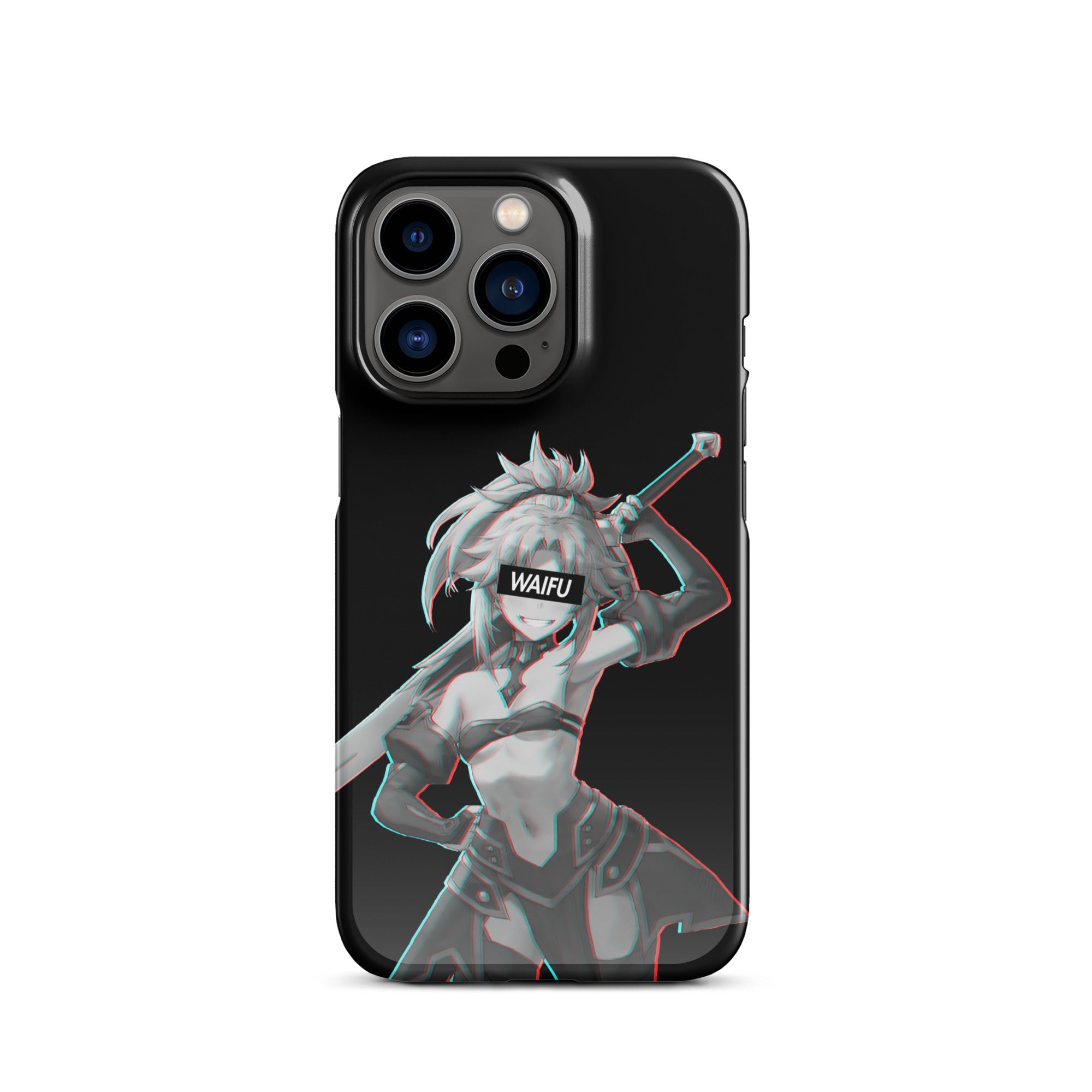 Mordred Waifu Material - Black Edition #002 iPhone Premium Case