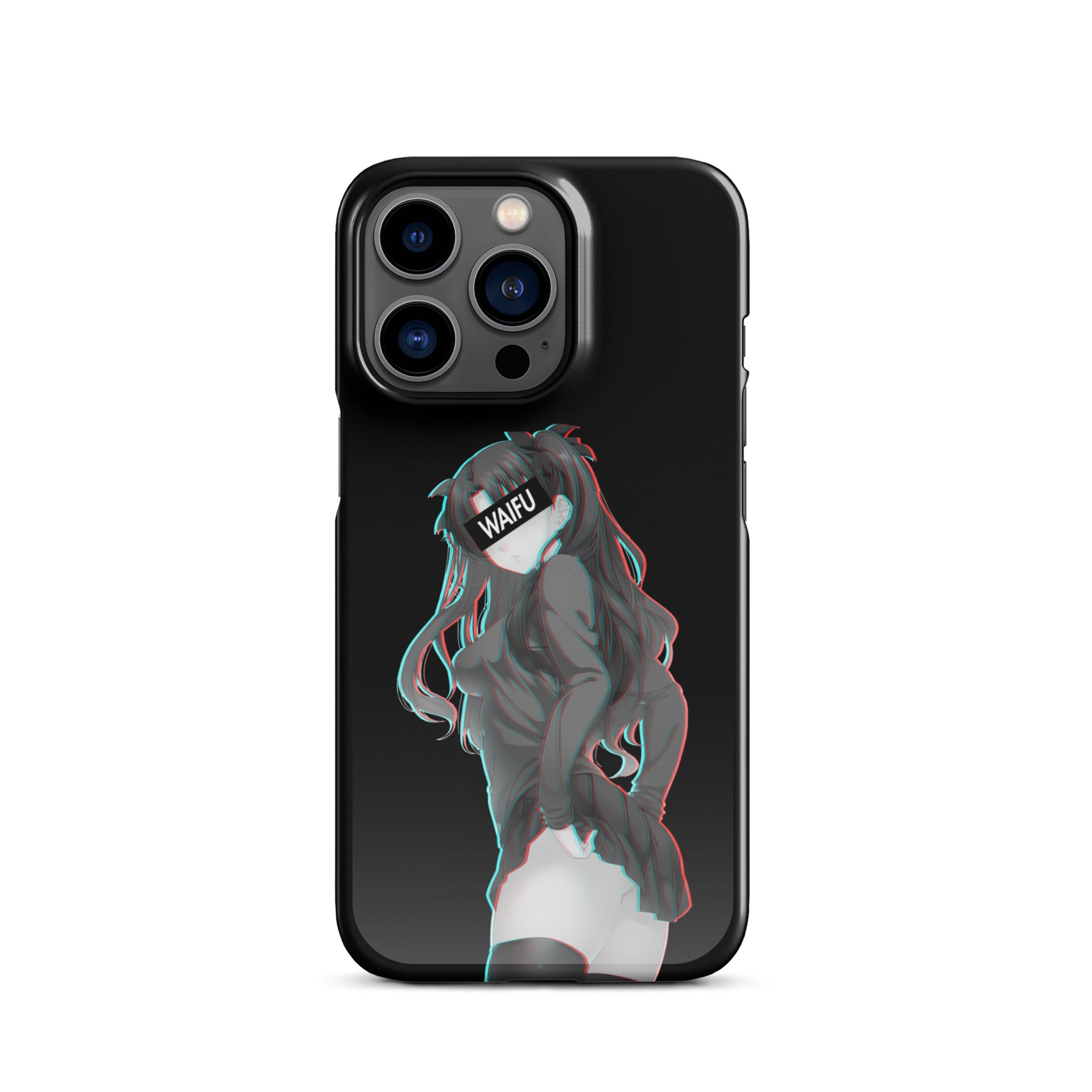 Rin Waifu Material - Black Edition #001 iPhone Premium Case